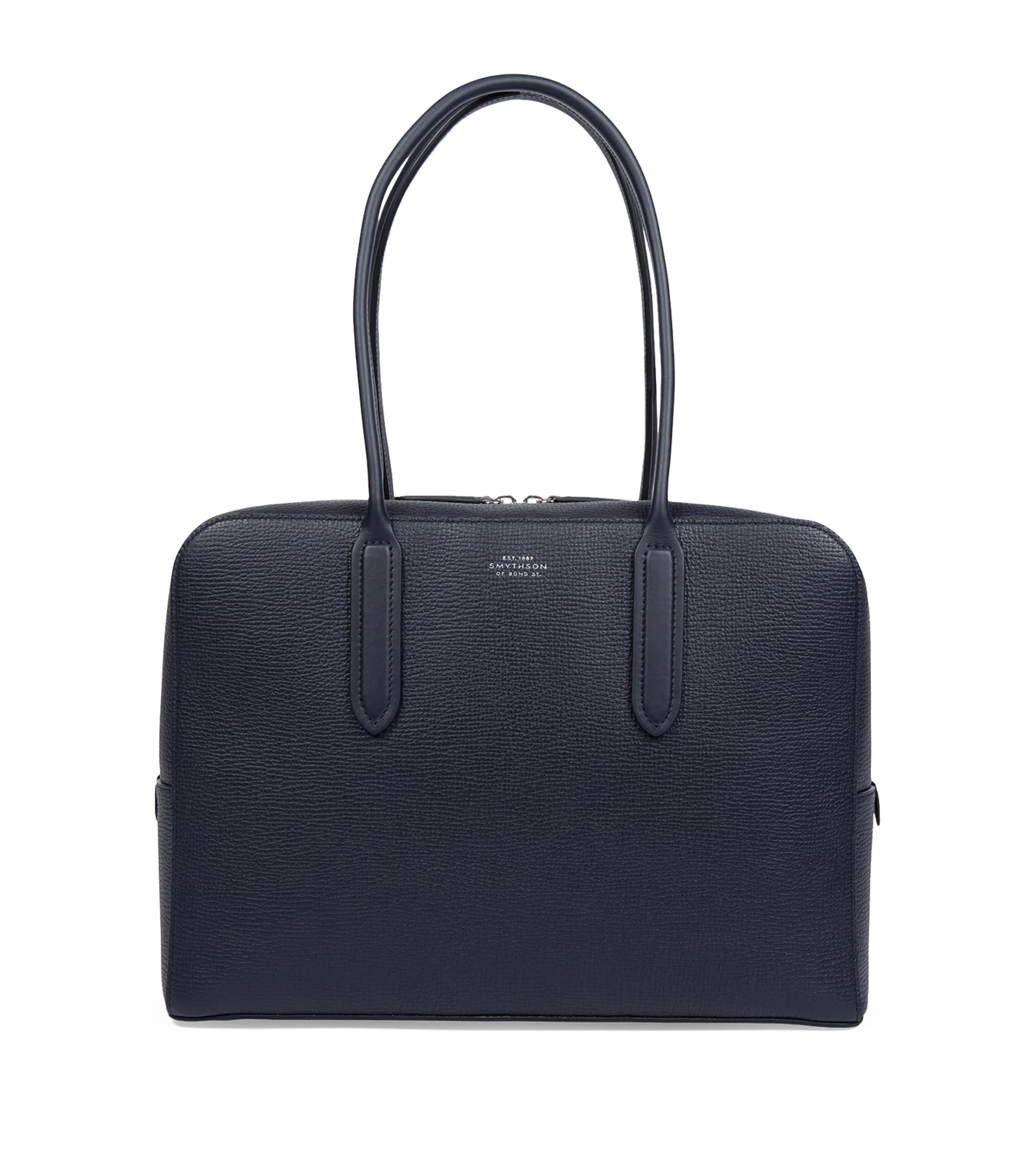 SMYTHSON GRAINED LYTTON SHOULDER BAG 