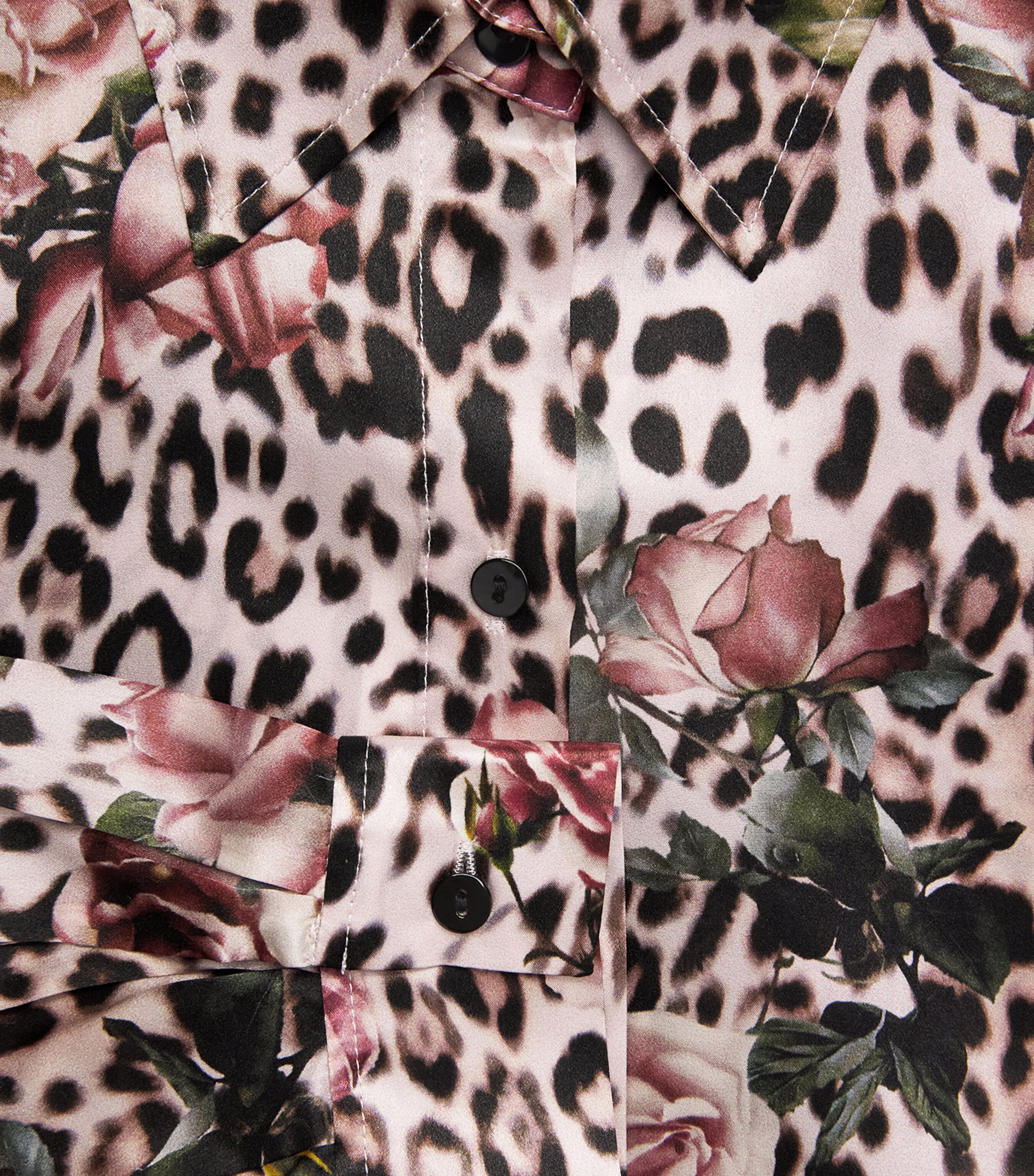 L'Agence Womens Silk Printed Tyler Blouse Mlti S Rse Chtah Image 6