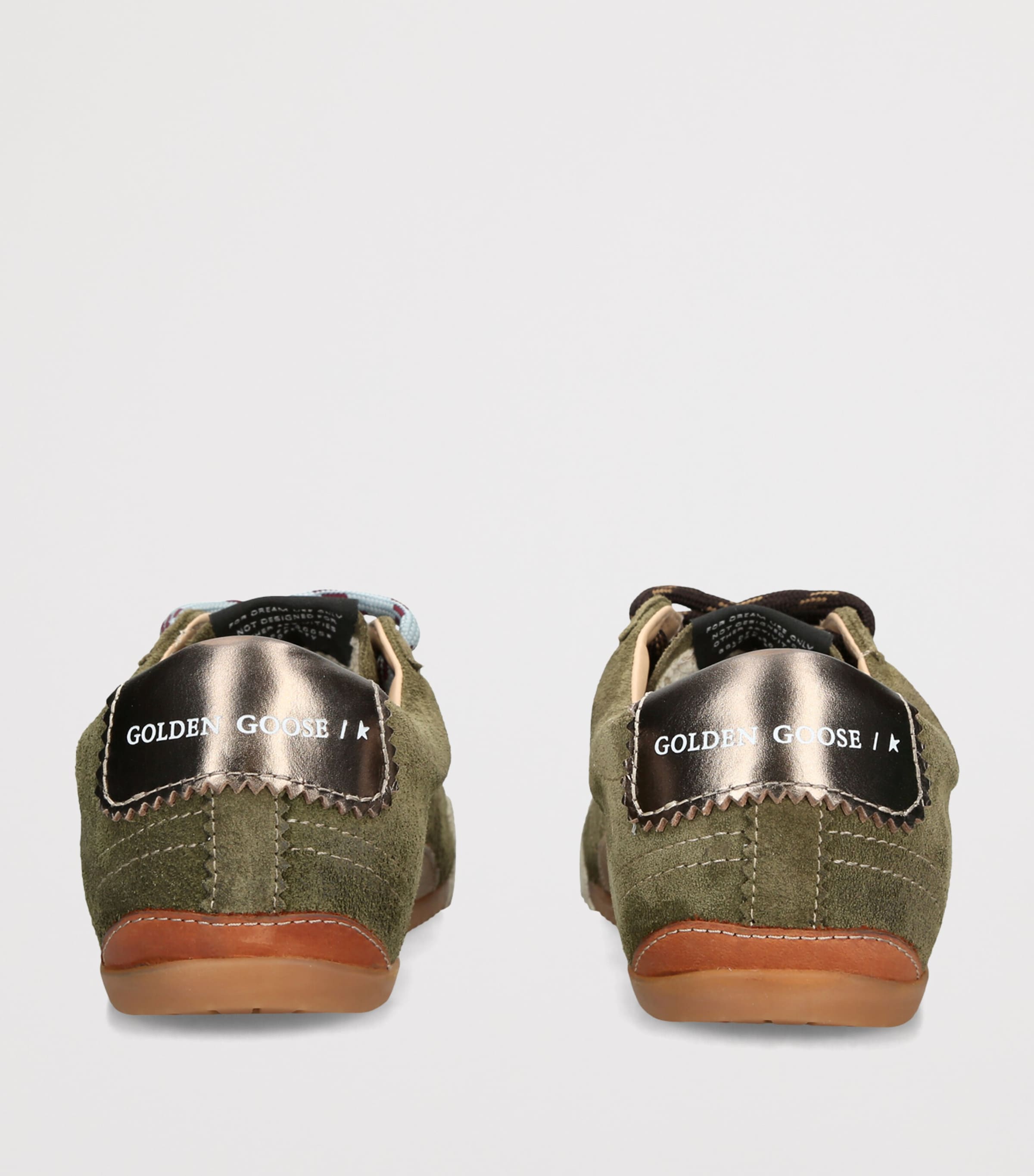 Golden Goose Suede True Star Sneakers Green Image 4