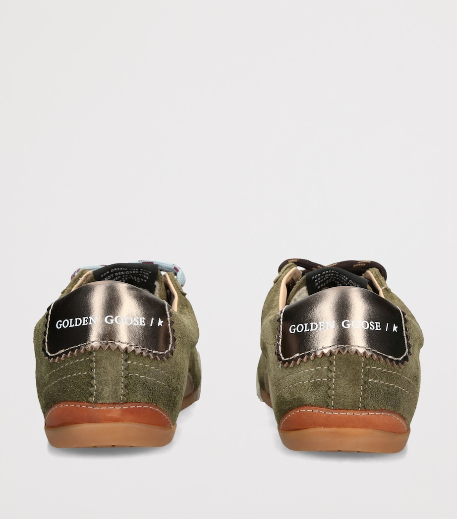 Golden Goose Suede True Star Sneakers Green Image 4