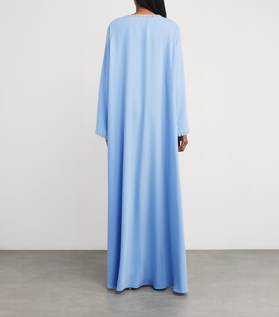 Satin Embellished Kaftan 408 CELESTE MULTI Image 3