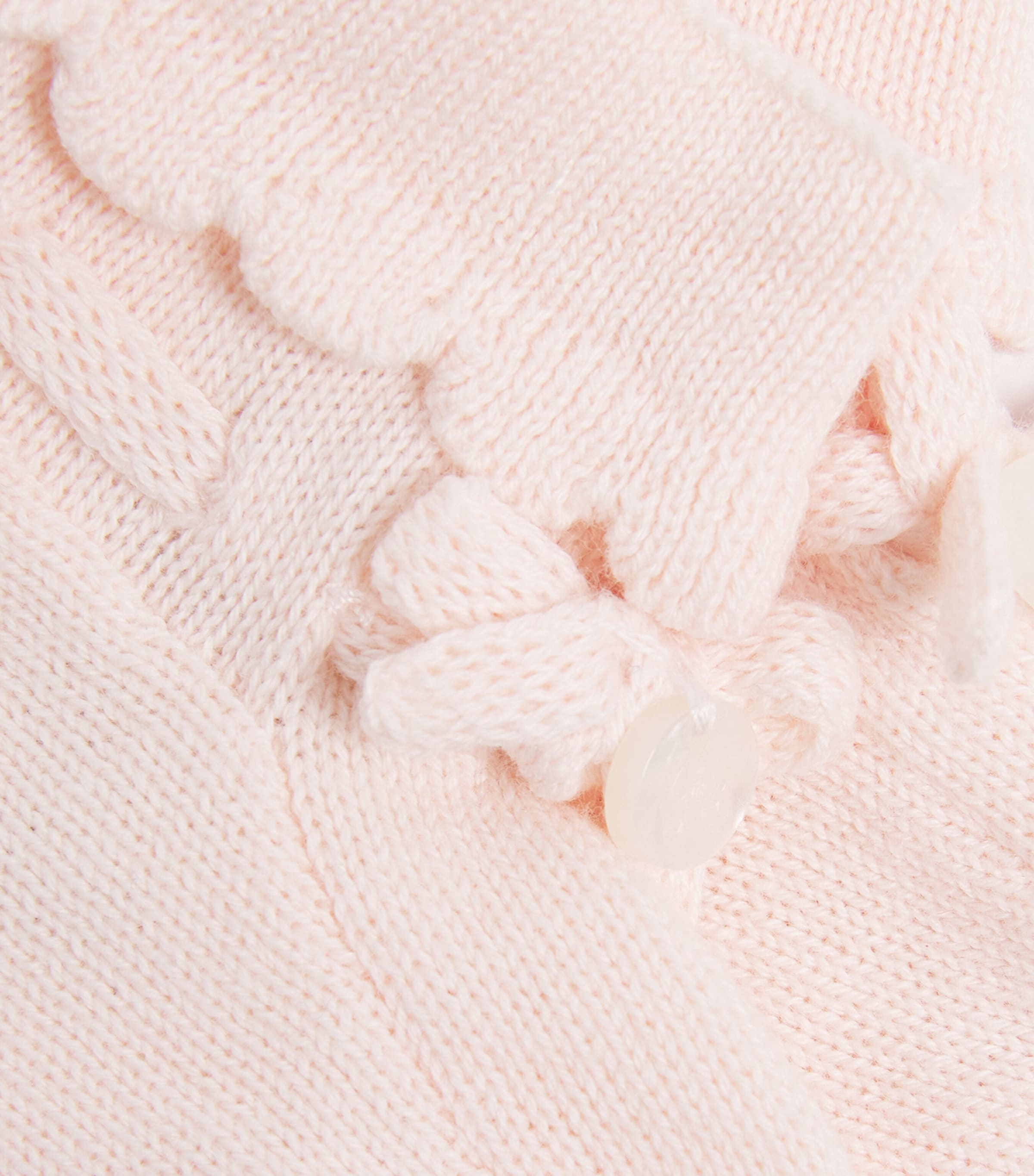 Cotton Knitted Booties 30ROSÉE Image 2