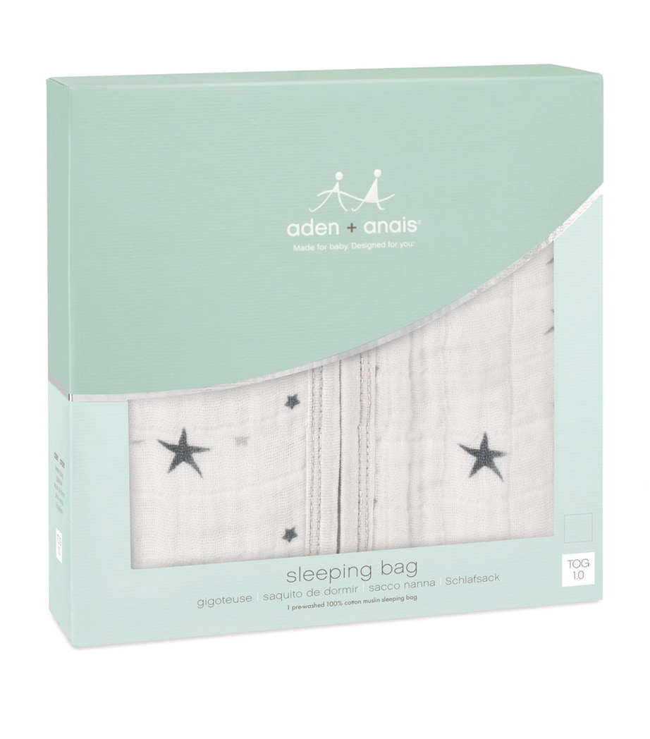 Twinkle Sleeping Bag (0-6 Months) WHITE Image 4