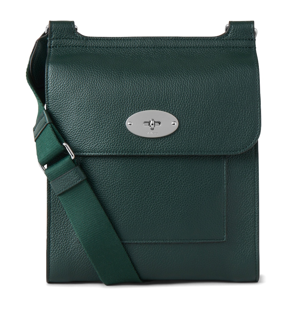 Leather Antony Shoulder Bag MULBERRY GREEN Image 1
