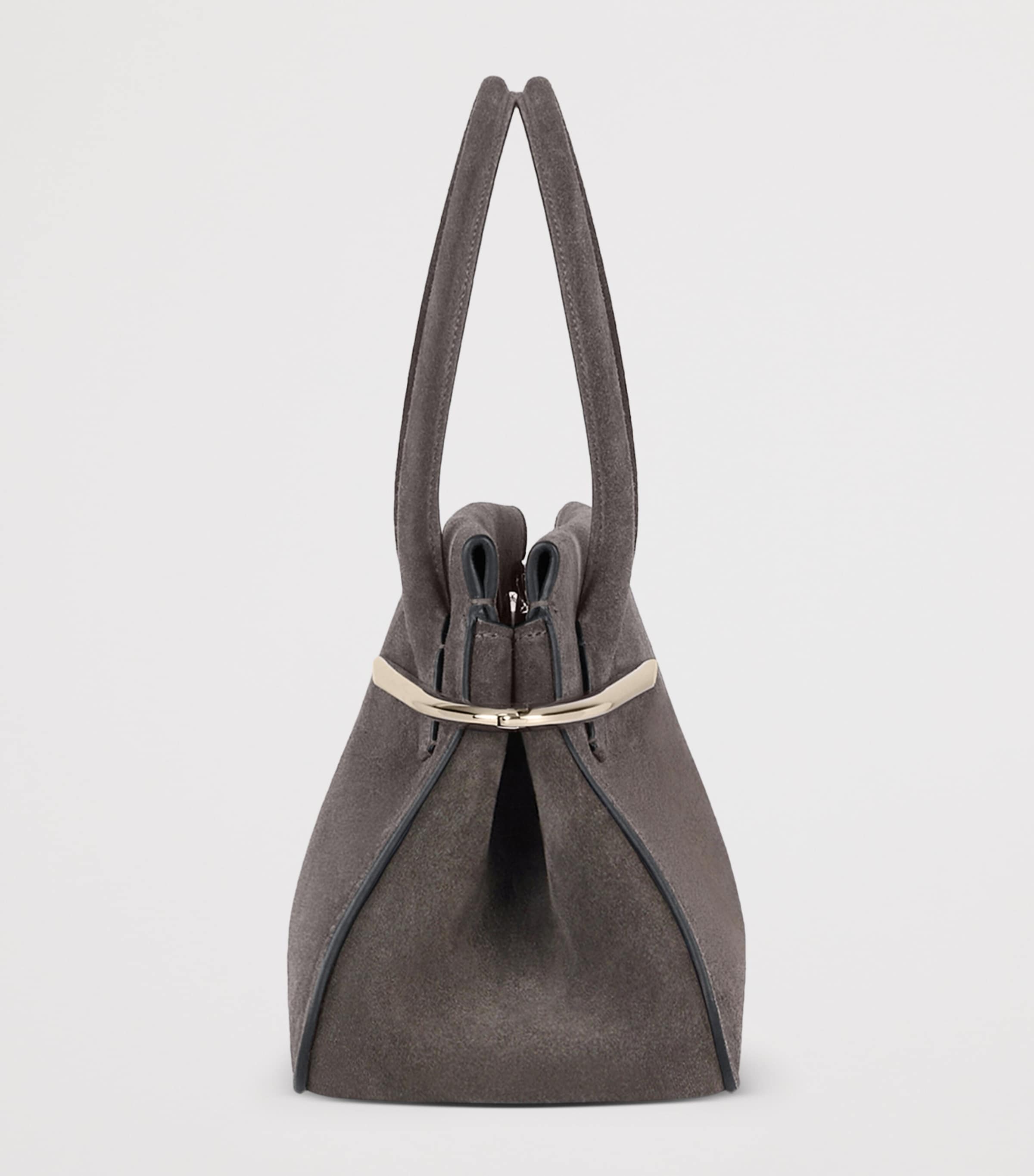 Givenchy Medium Suede Pinch Top-Handle Bag Image 3