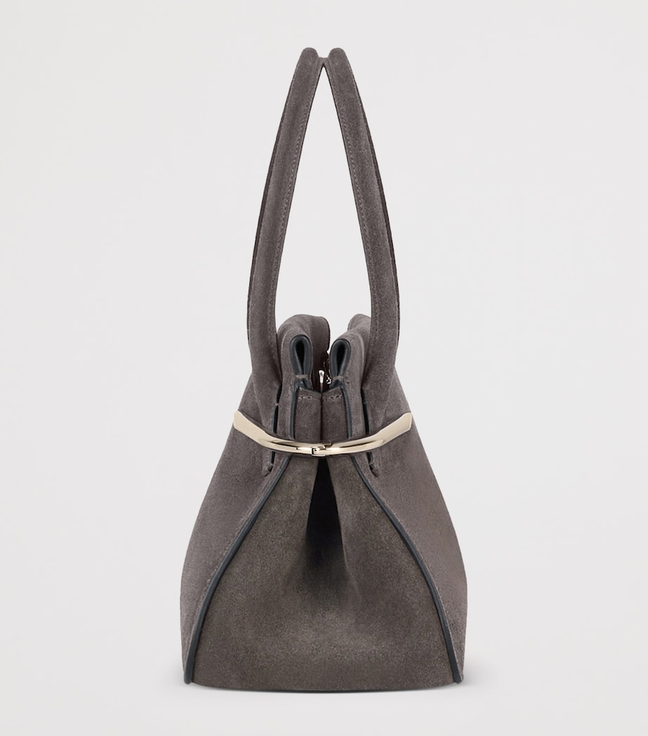 Givenchy Medium Suede Pinch Top-Handle Bag Image 3