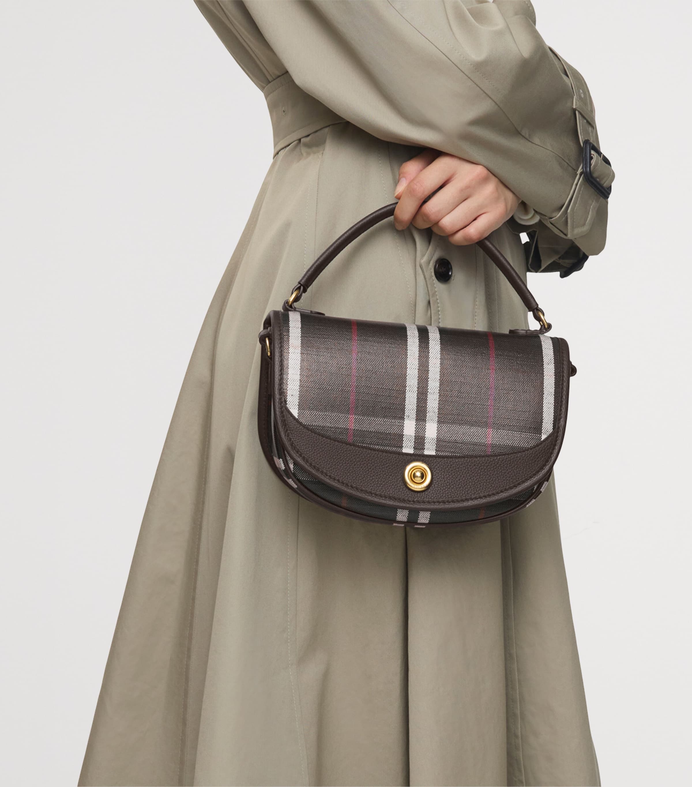 Canvas Highlands Cross-Body Bag MAHOGANY Image 2