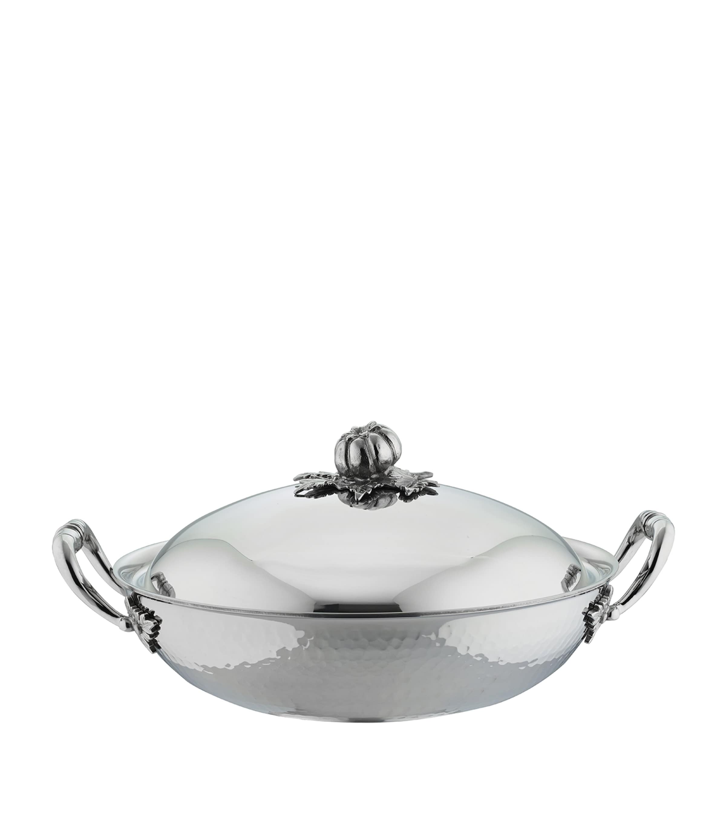 Ruffoni Opus Prima Covered Bowl Pan With Lid In Metallic