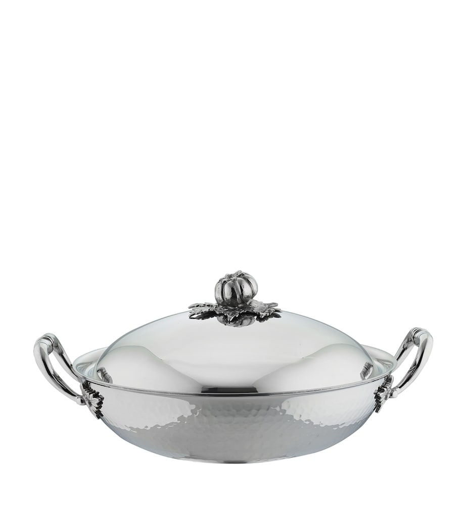 Opus Prima Covered Bowl Pan With Lid (30cm) METALLIC Image 1