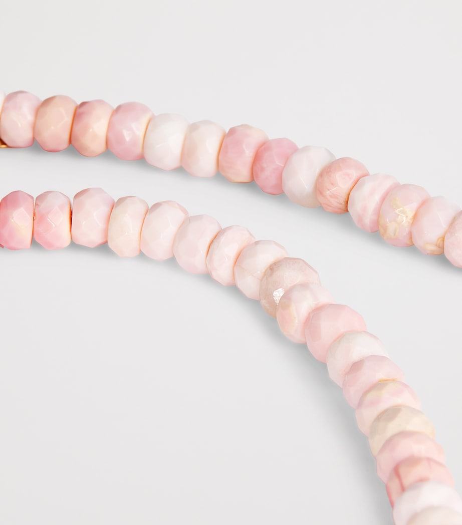 Yellow Gold, Diamond, Opal and Tourmaline Necklace YELLOW GOLD Image 3