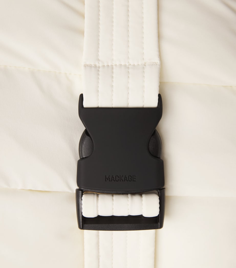 Calina-City Puffer Coat C0253 CREAM Image 5