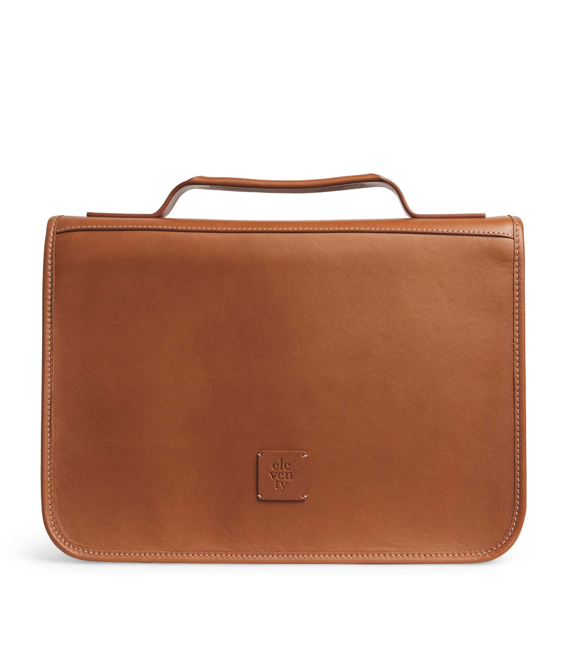 Leather Briefcase CAMMELLO Image 1
