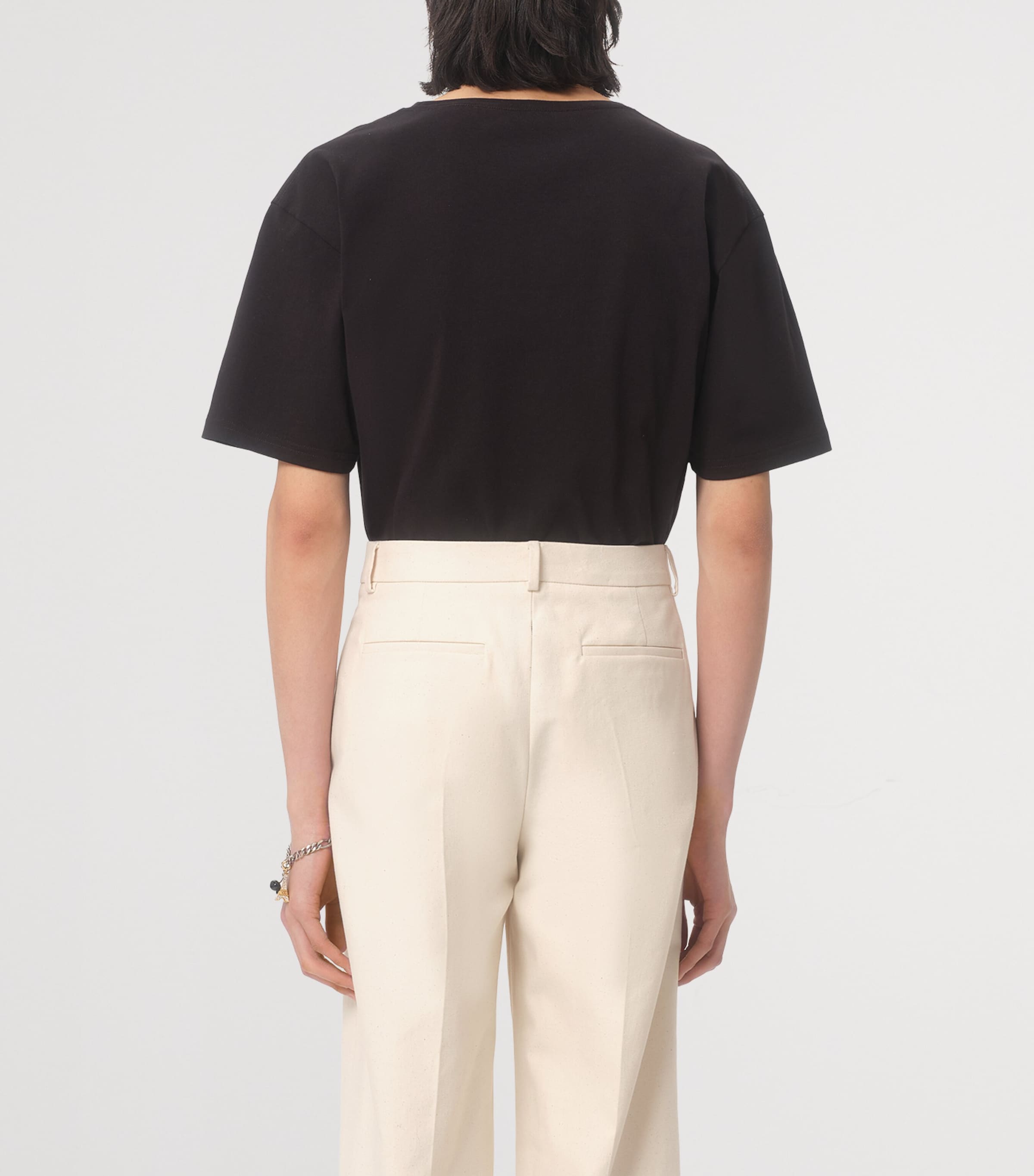 VIP【関税送料無料】希少 Valentino Cherryfic T-Shirt Valentino Garavani Cherryfic Shirt | Neutrals | FARFETCH