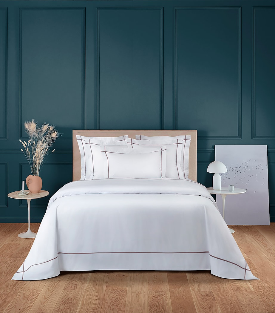 Athena Iris Super King Flat Sheet (270cm x 295cm) IRIS Image 1