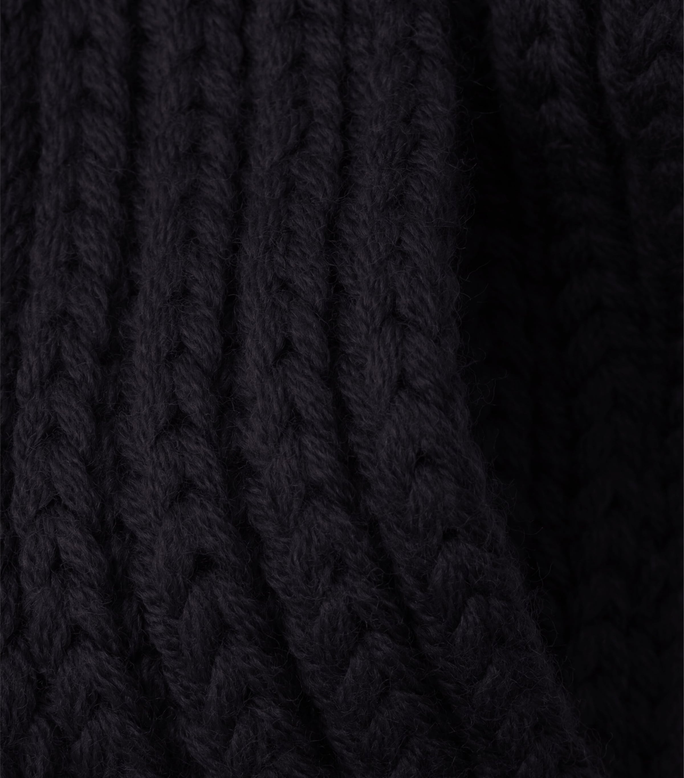 Wool Logo Scarf F0002 Image 4