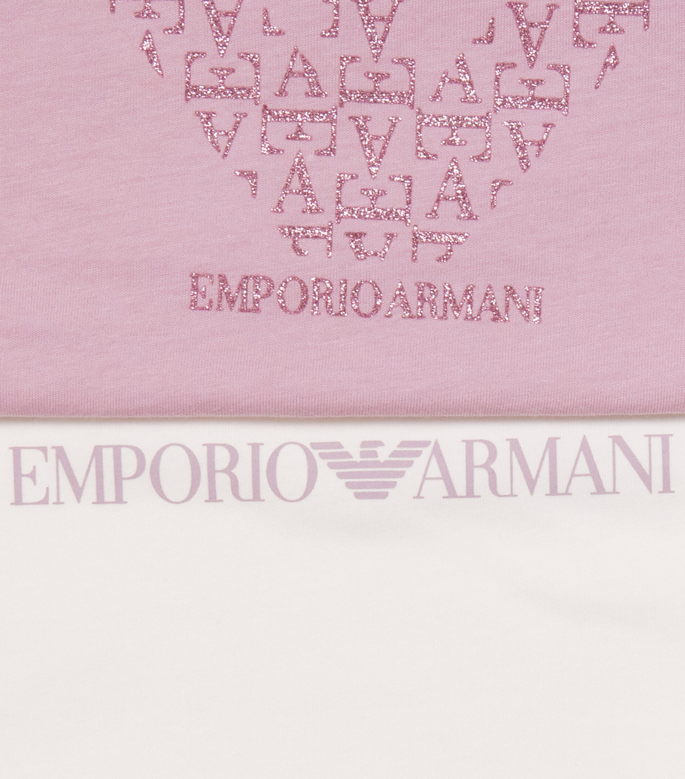 Emporio Armani Kids Pack of 2 Logo T-Shirts (4-14 Years) Image 3