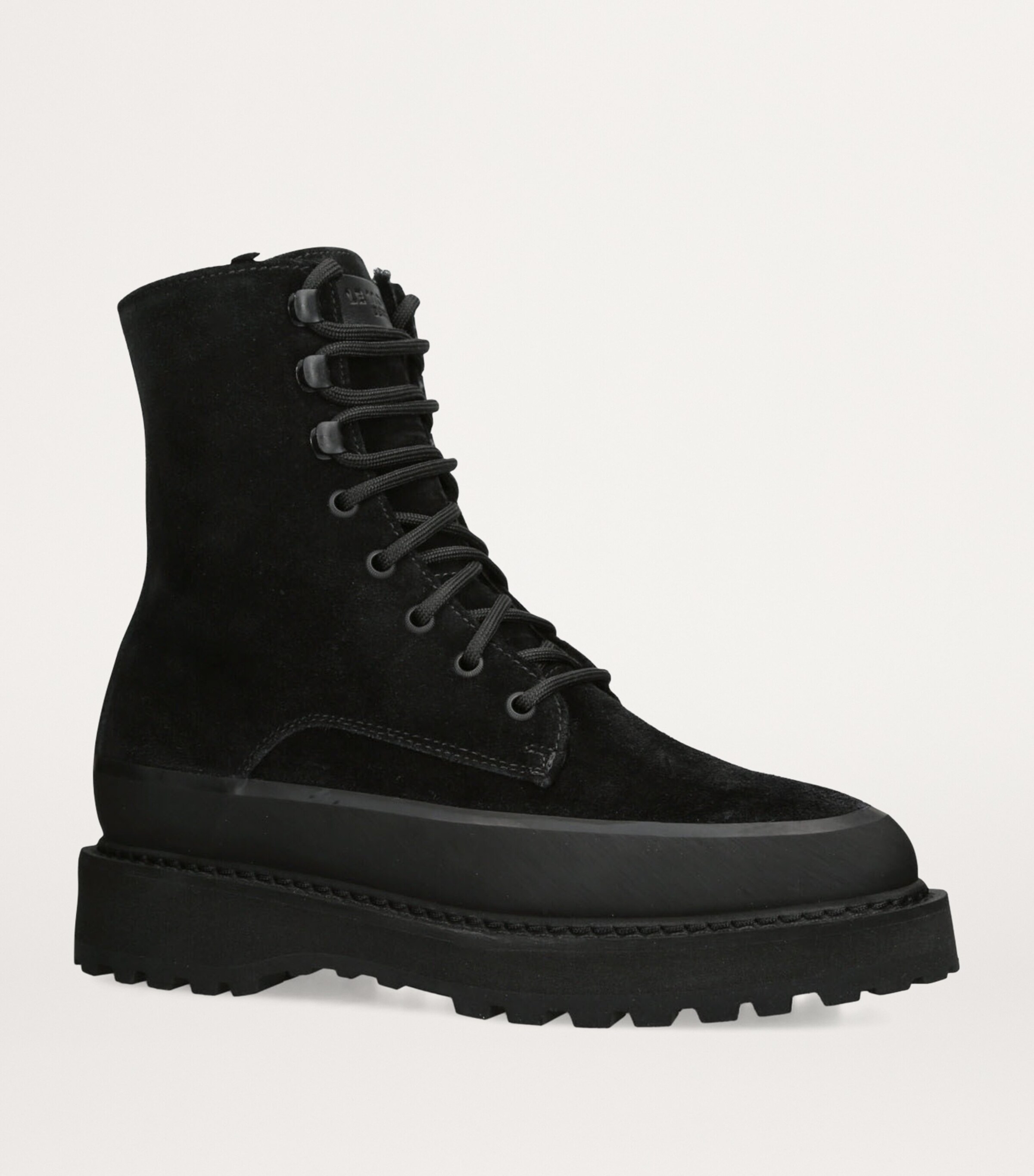 Suede Dolomite Ankle Boots BLACK Image 3