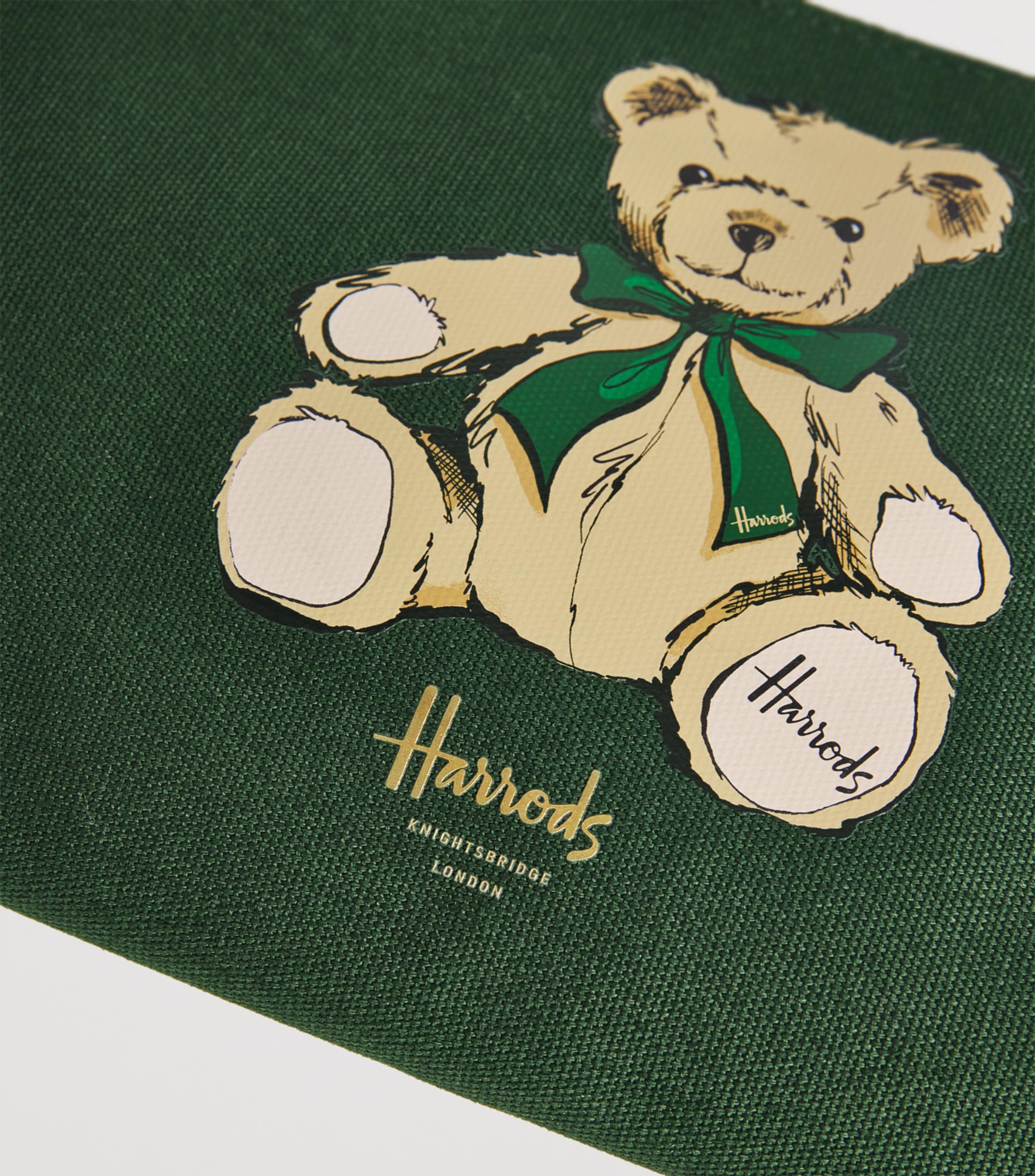 Henry Bear Pouch GREEN Image 4