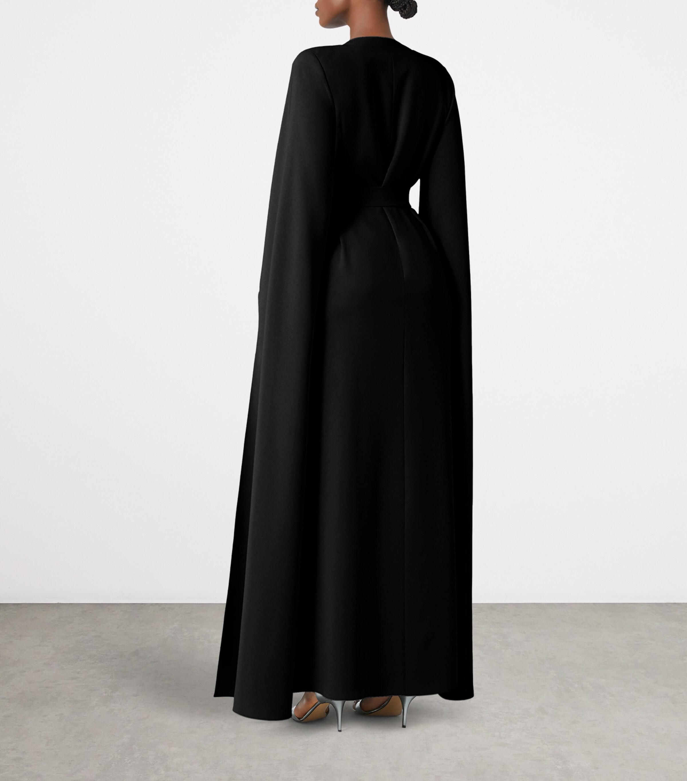 Marina Rinaldi Black Embellished Maxi Dress | Harrods KW