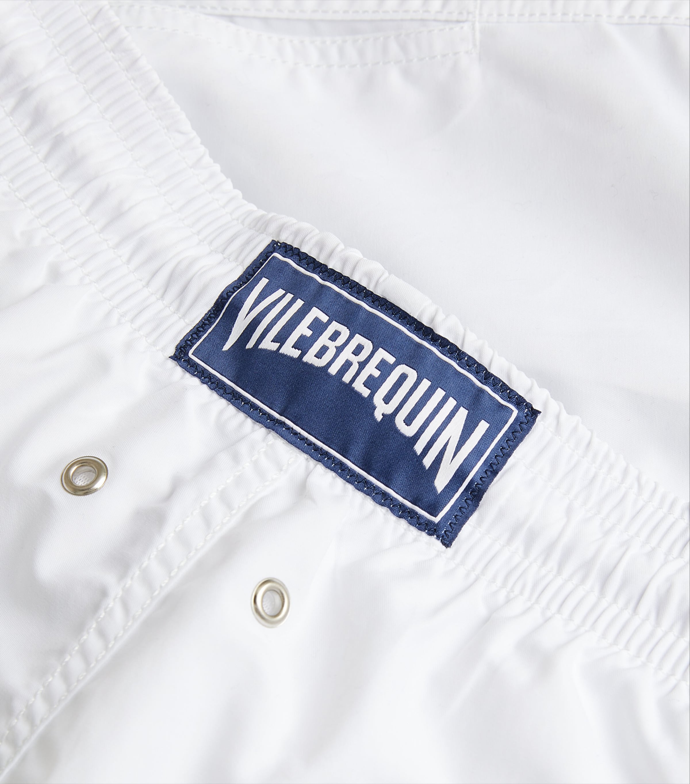 Vilebrequin Mens Recycled Moorea Swim Shorts White Image 5