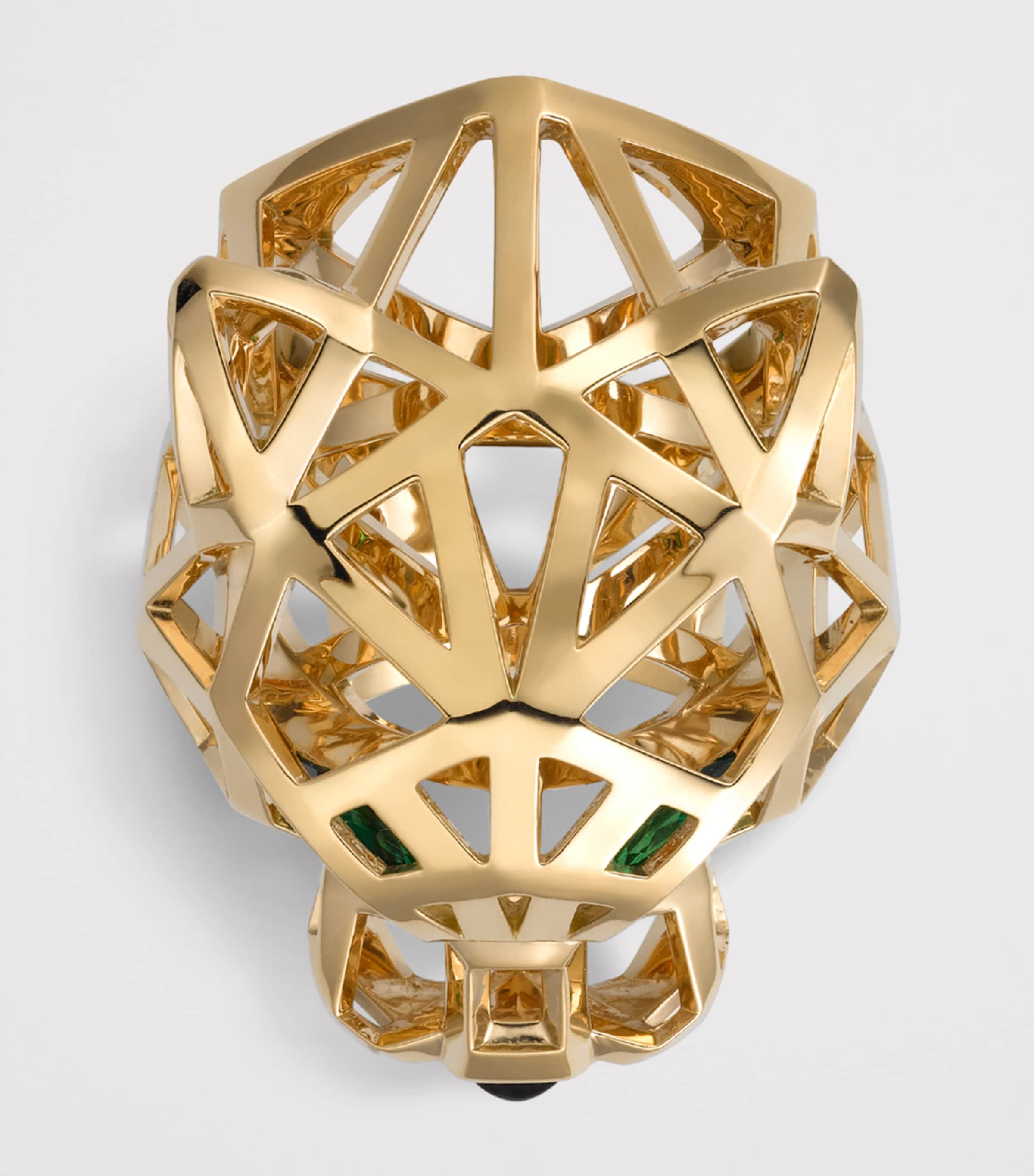 Cartier Yellow Gold, Tsavorite Garnet and Onyx Panthère de Cartier Ring Yellow Gold Image 3