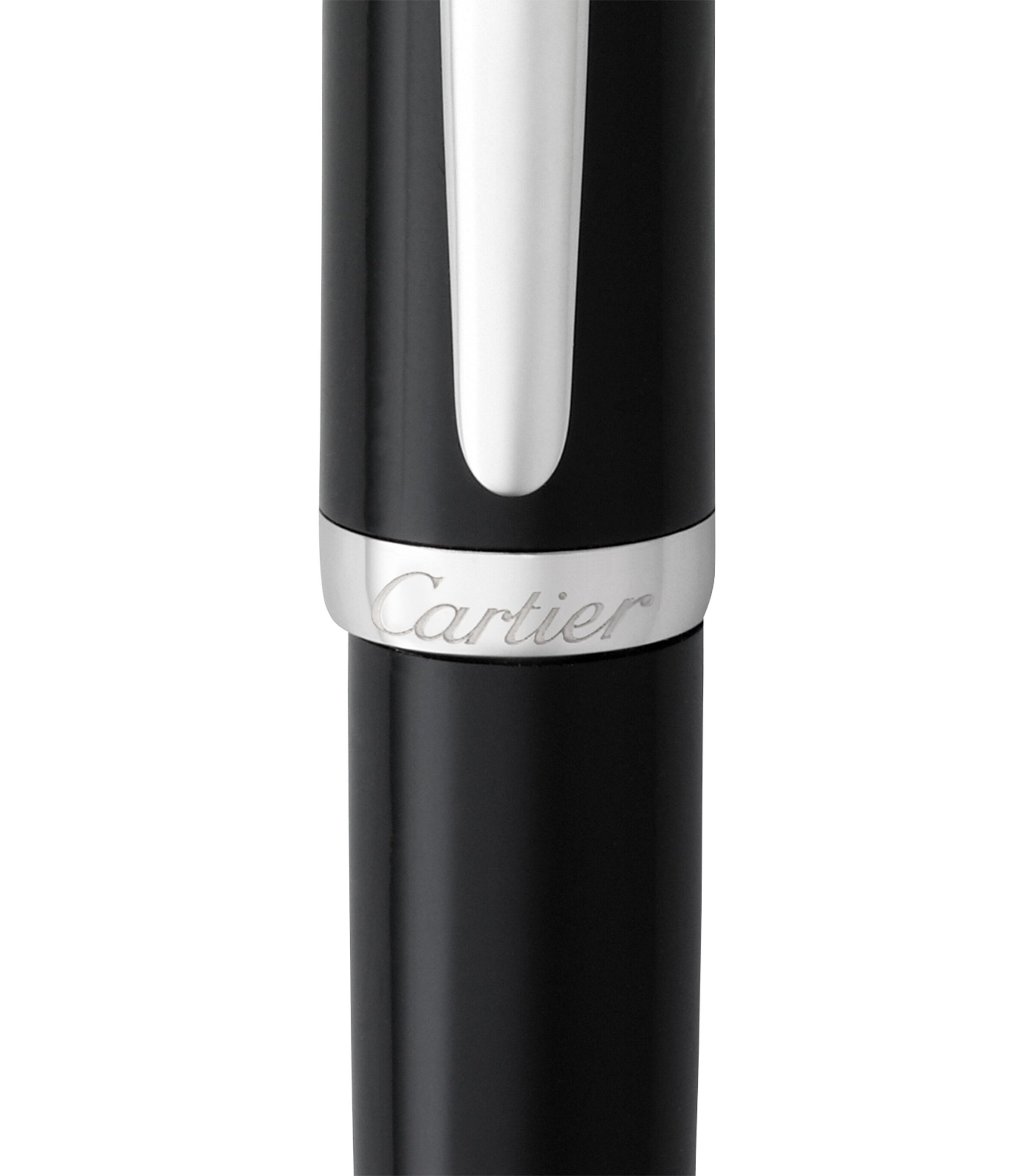 R de Cartier Ballpoint Pen BLACK & SILVER Image 8