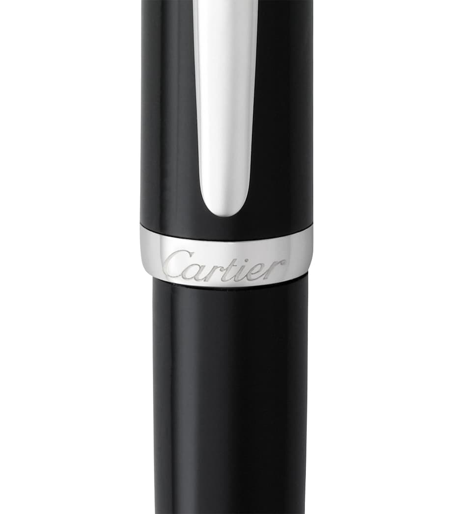 R de Cartier Ballpoint Pen BLACK & SILVER Image 8