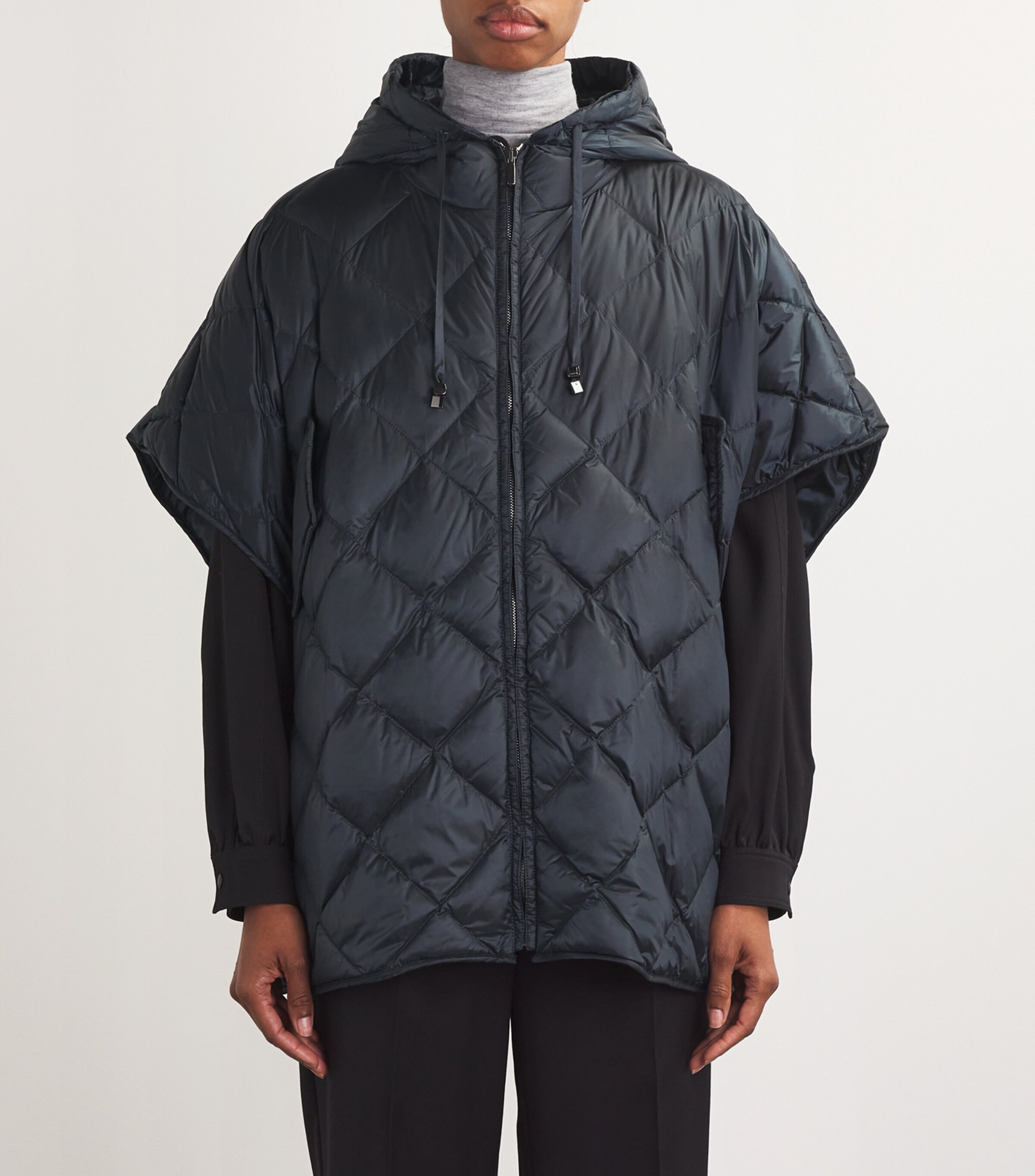 Max Mara Down The Cube Quilted Jacket | Harrods UK