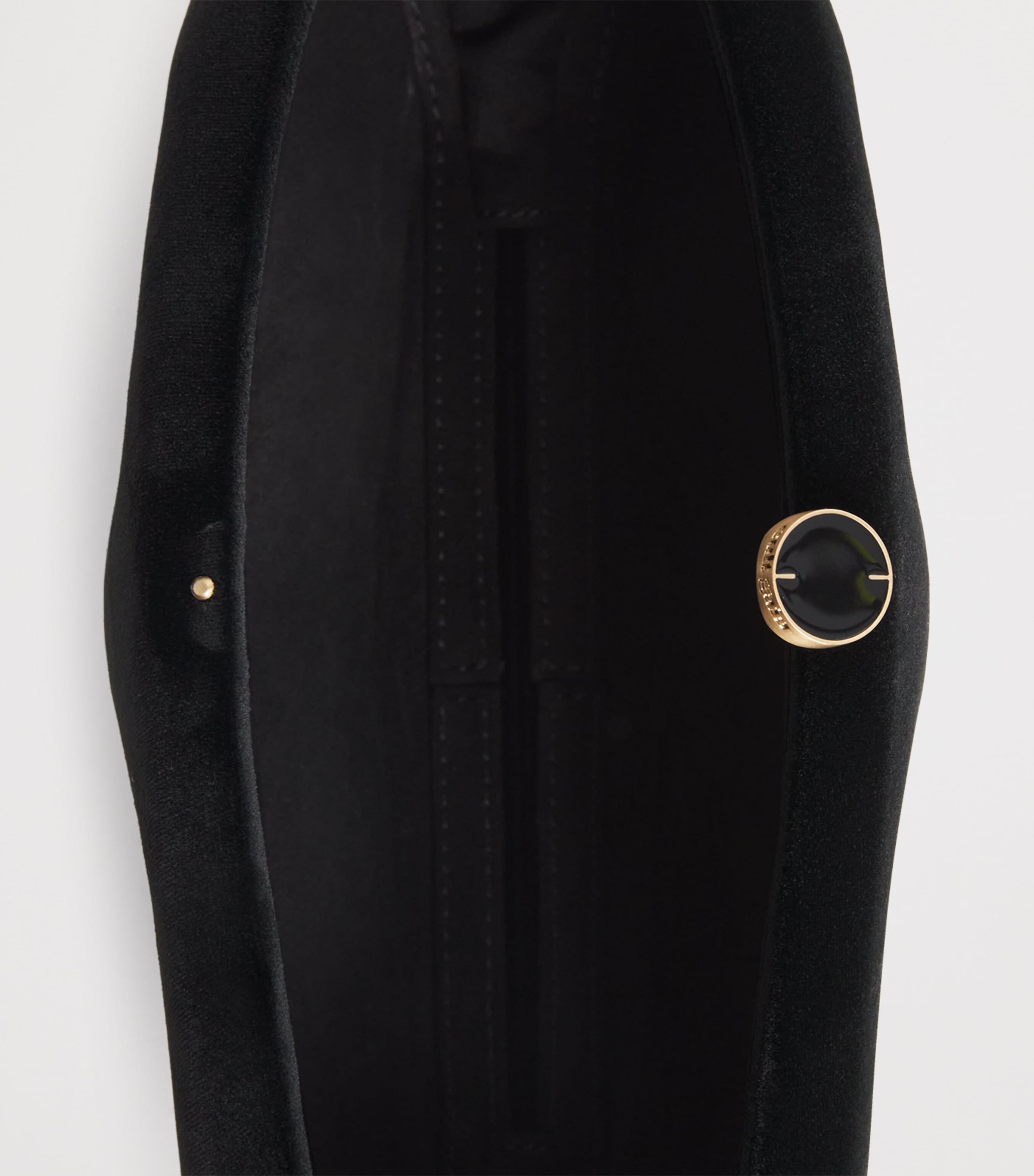Velvet Cardera Clutch Bag BLACK Image 4