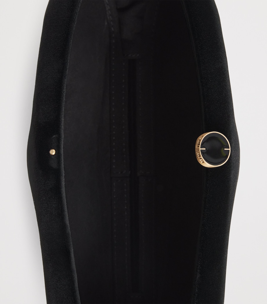 Velvet Cardera Clutch Bag BLACK Image 4