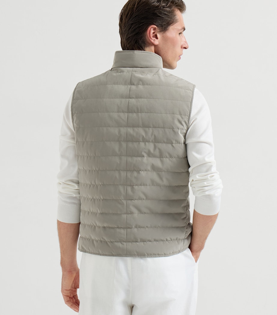 Bonded Nylon Down Gilet CFA27 Image 4