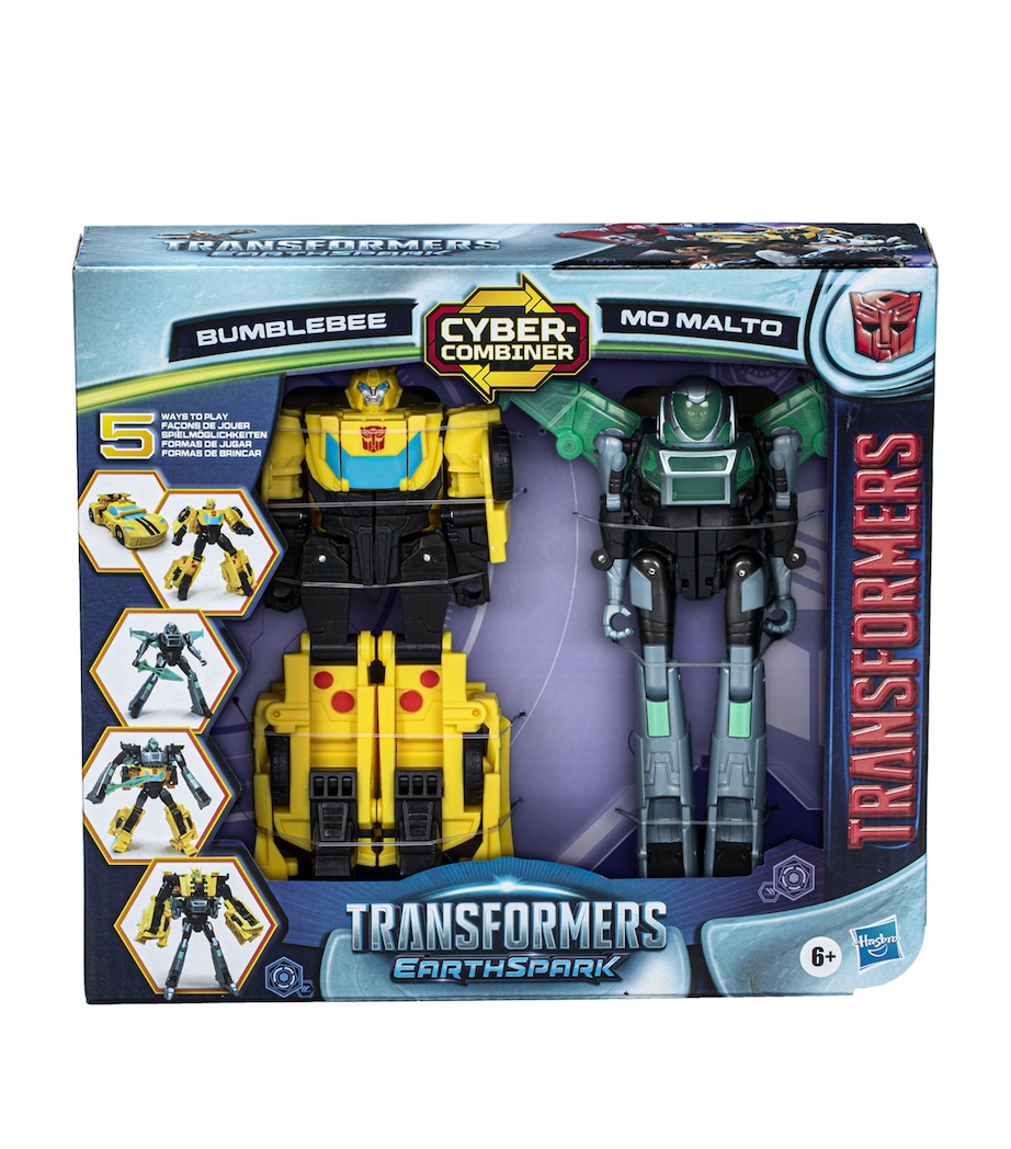 Transformers EarthSpark Cyber-Combiner Bumblebee and Mo Malto MULTI Image 1