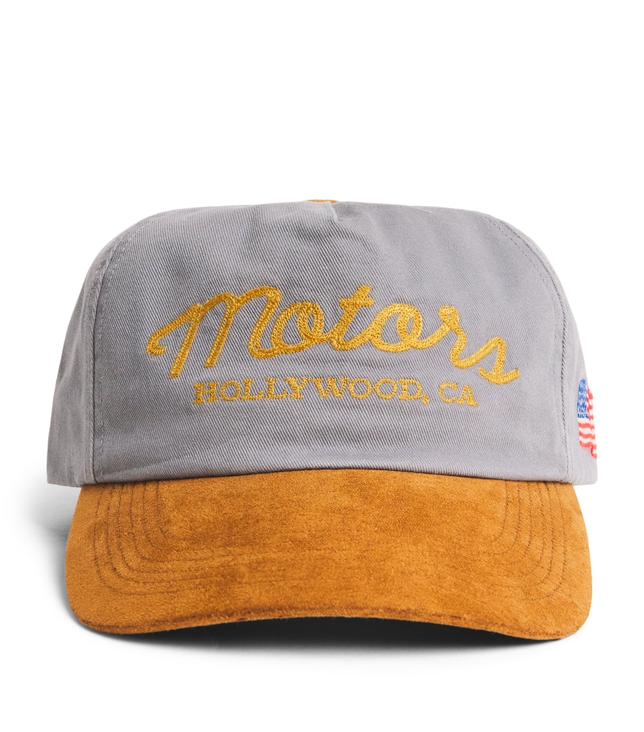Cherry Los Angeles Cotton Motors Cap Charcoal Image 1