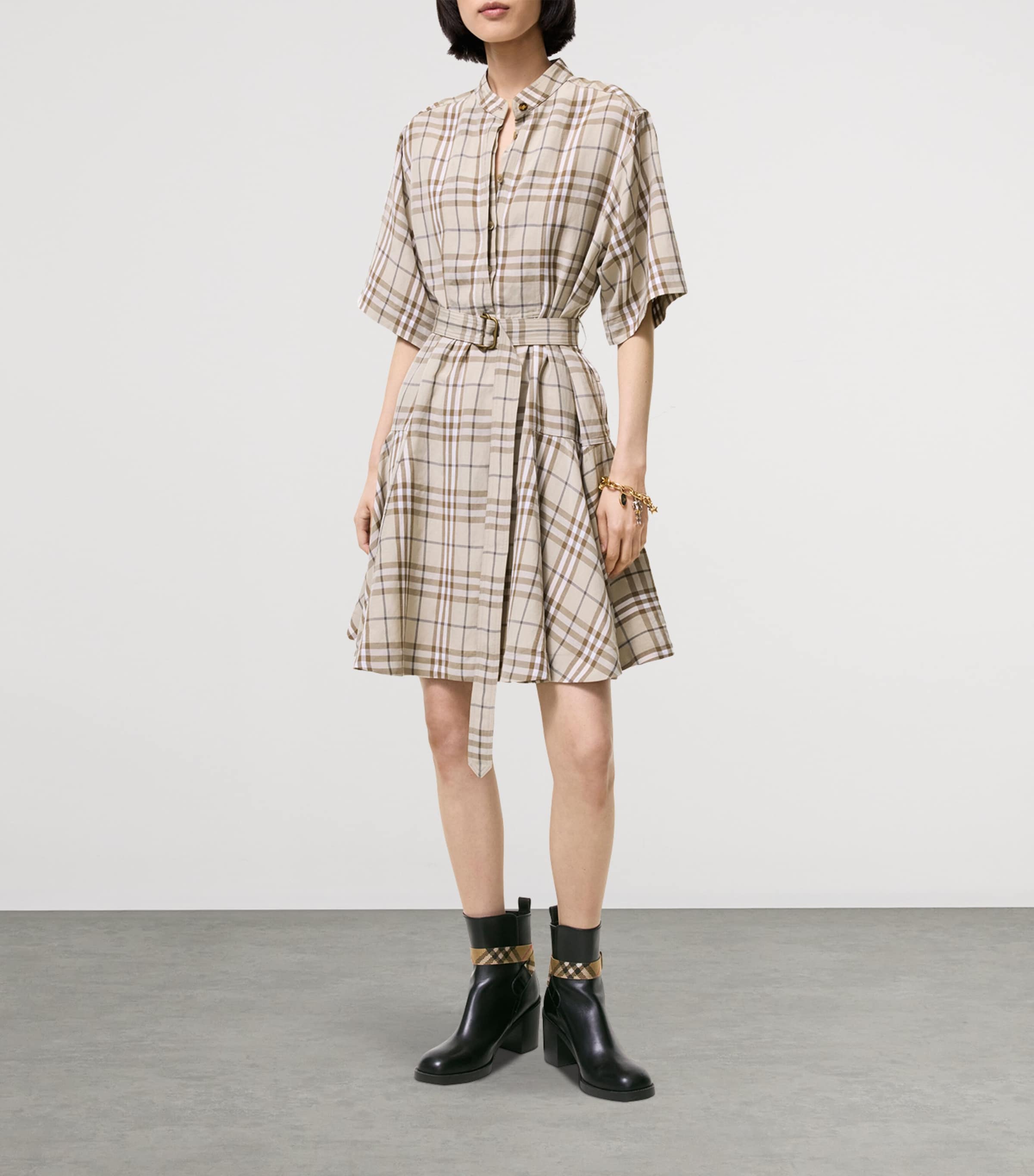 burberry midi dress Burberry Women's Carlotta Dress - Black