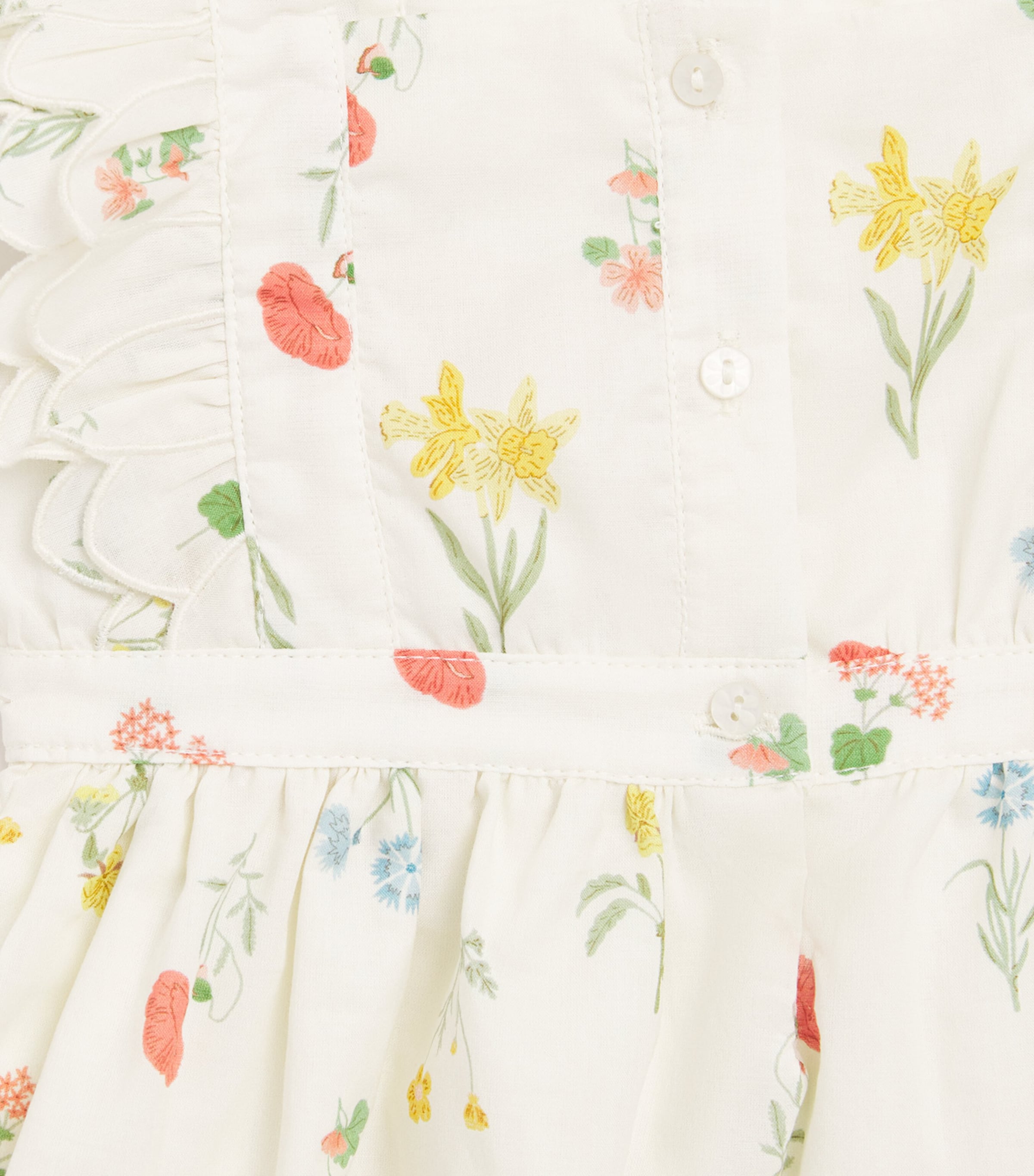 Gingersnaps Cotton Floral Chisa Dress (6-36 Months) Multiolor Image 3