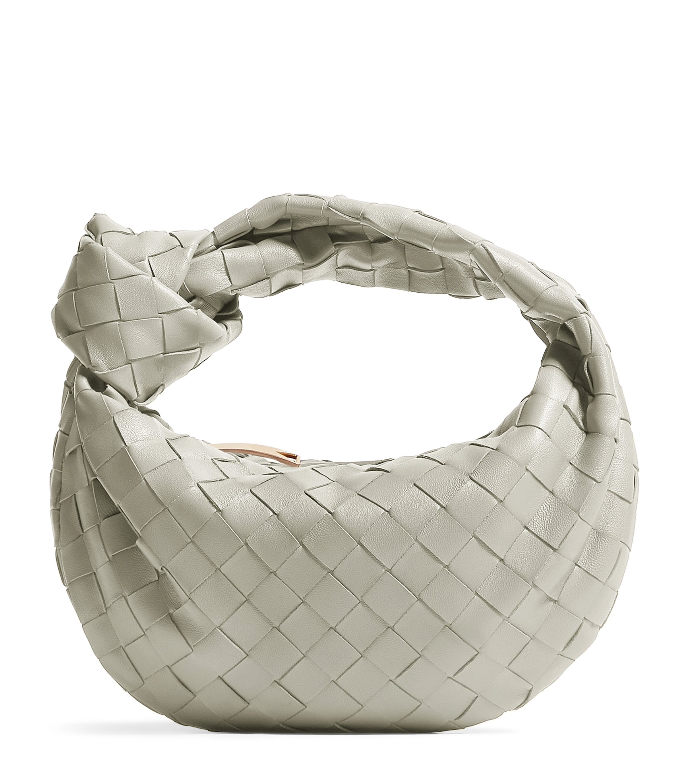 Bottega Veneta Mini Leather Jodie Top-Handle Bag Image 1