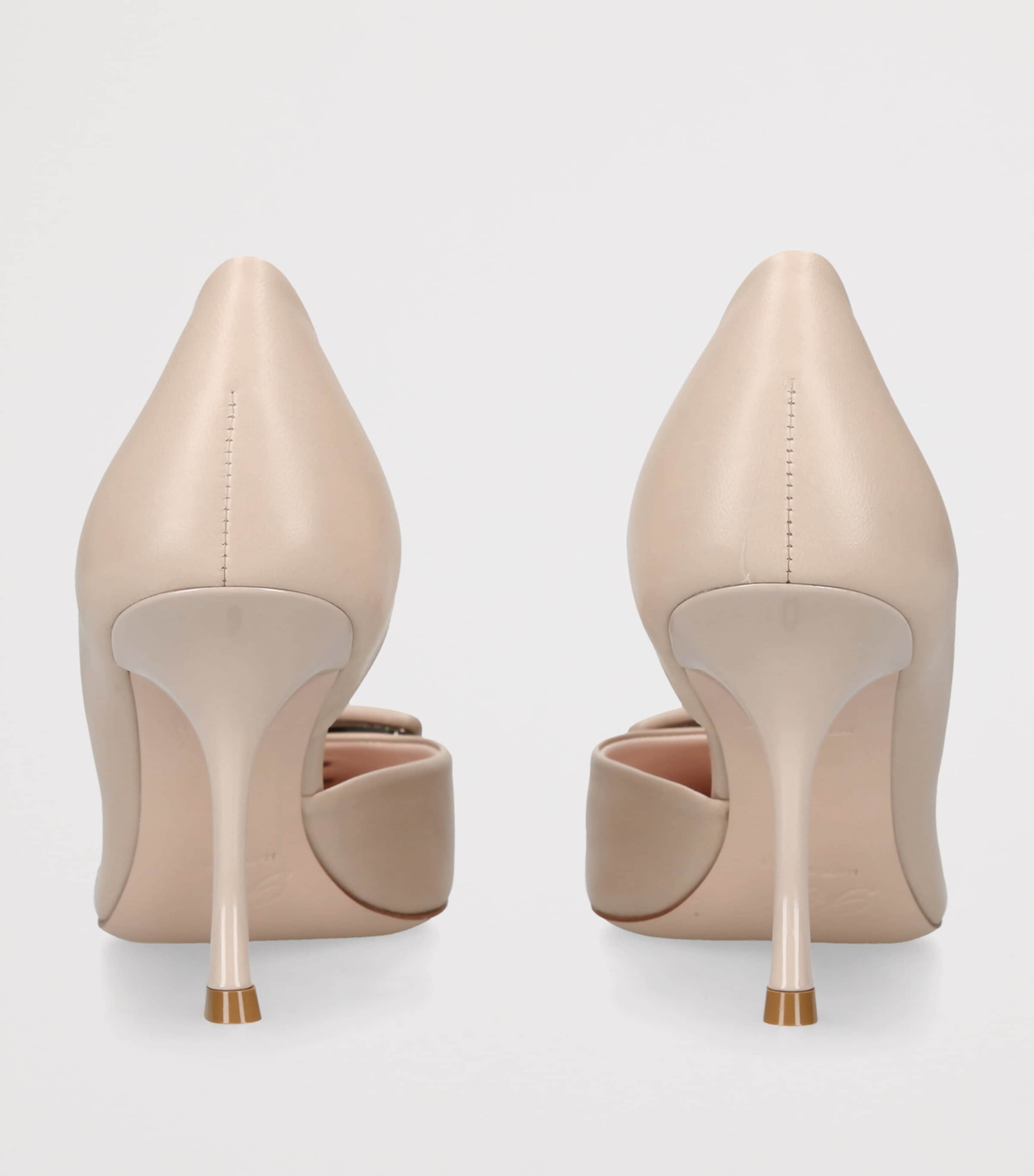 Roger Vivier Womens Viv In The City Pumps 85 Pale Pink Image 4