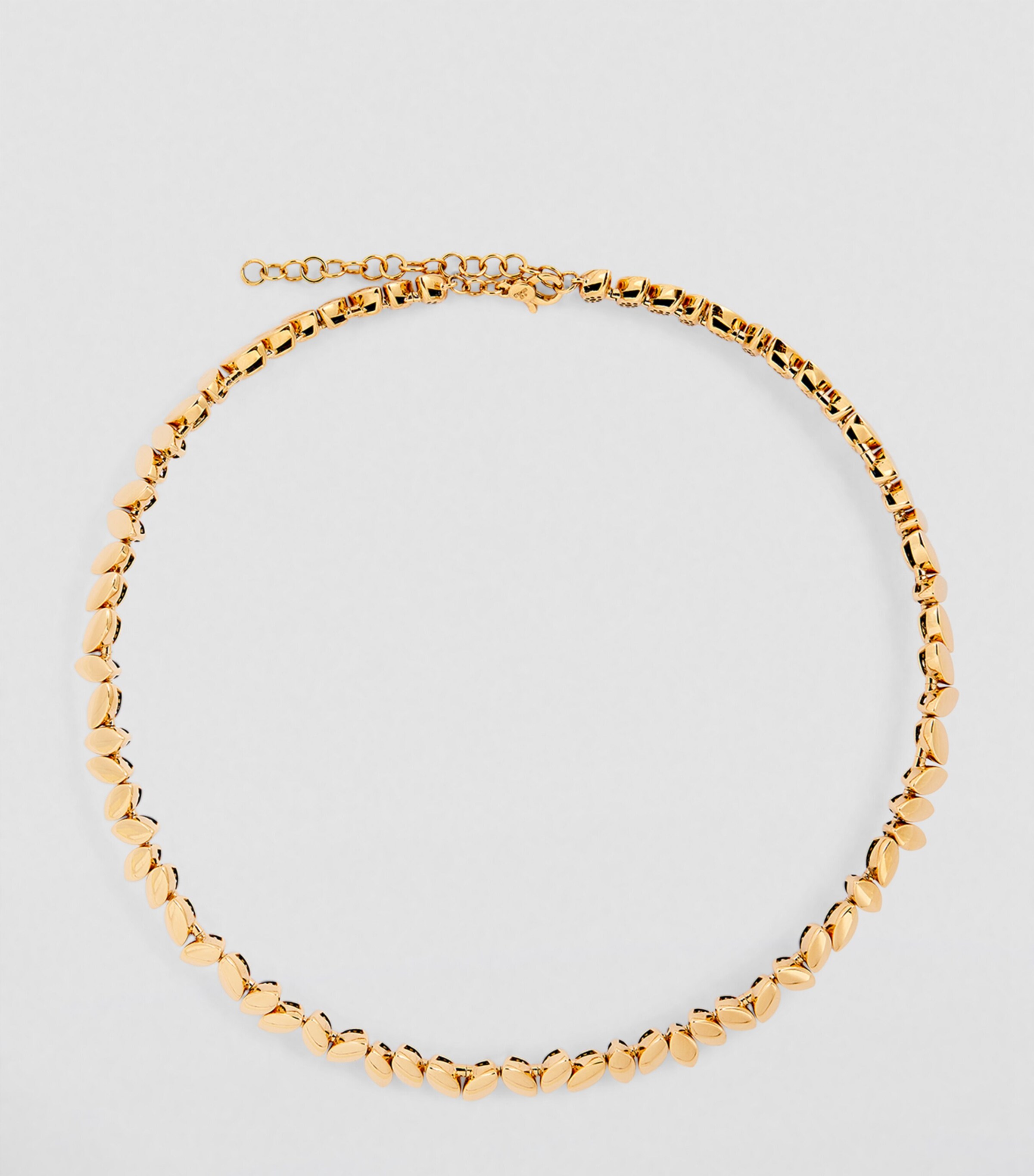 Netali Nissim Yellow Gold Navette Choker Necklace Yellow Gold Image 2
