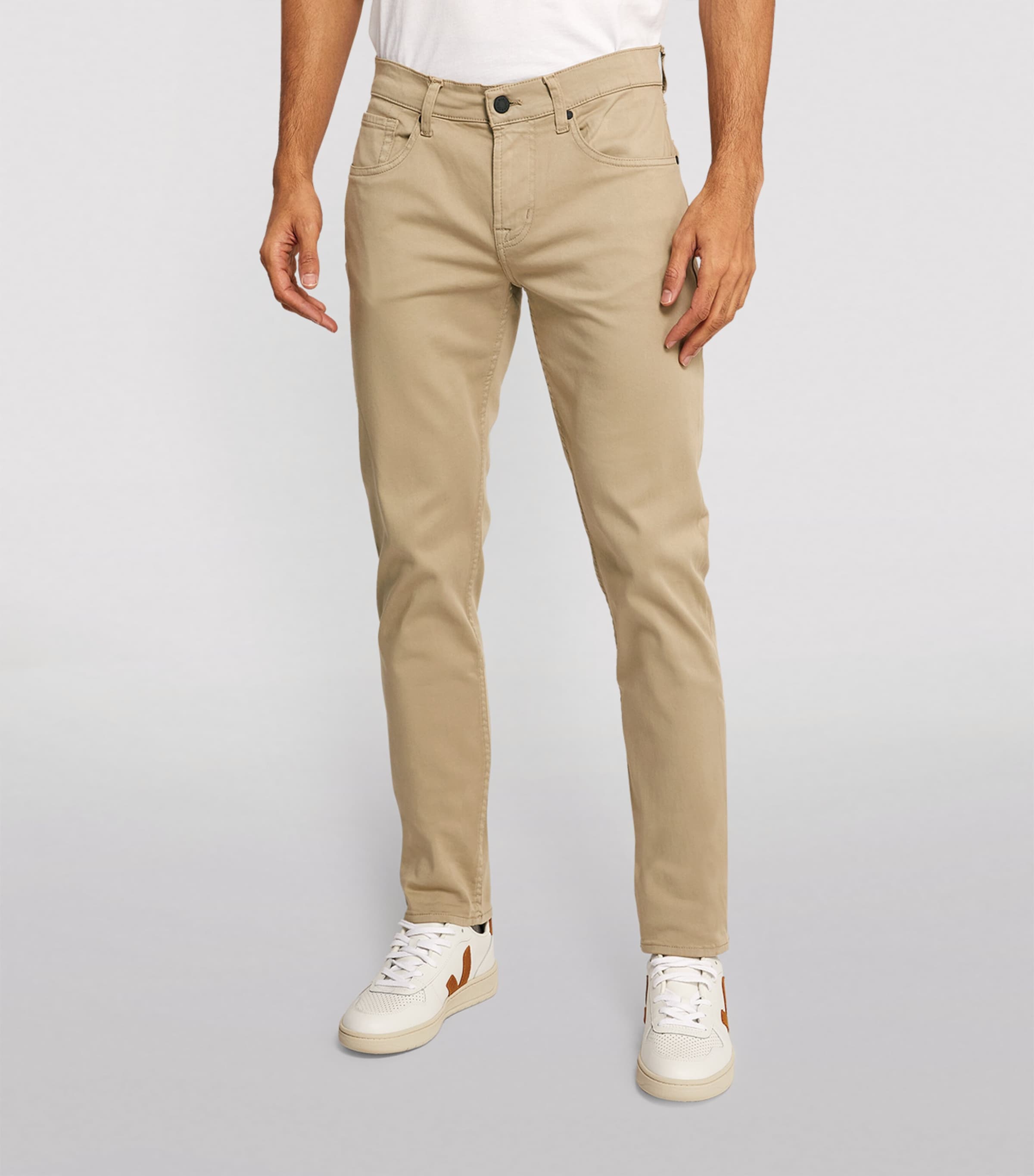 Luxe Performance Plus Slimmy Tapered Chinos SHADOW GREY Image 3