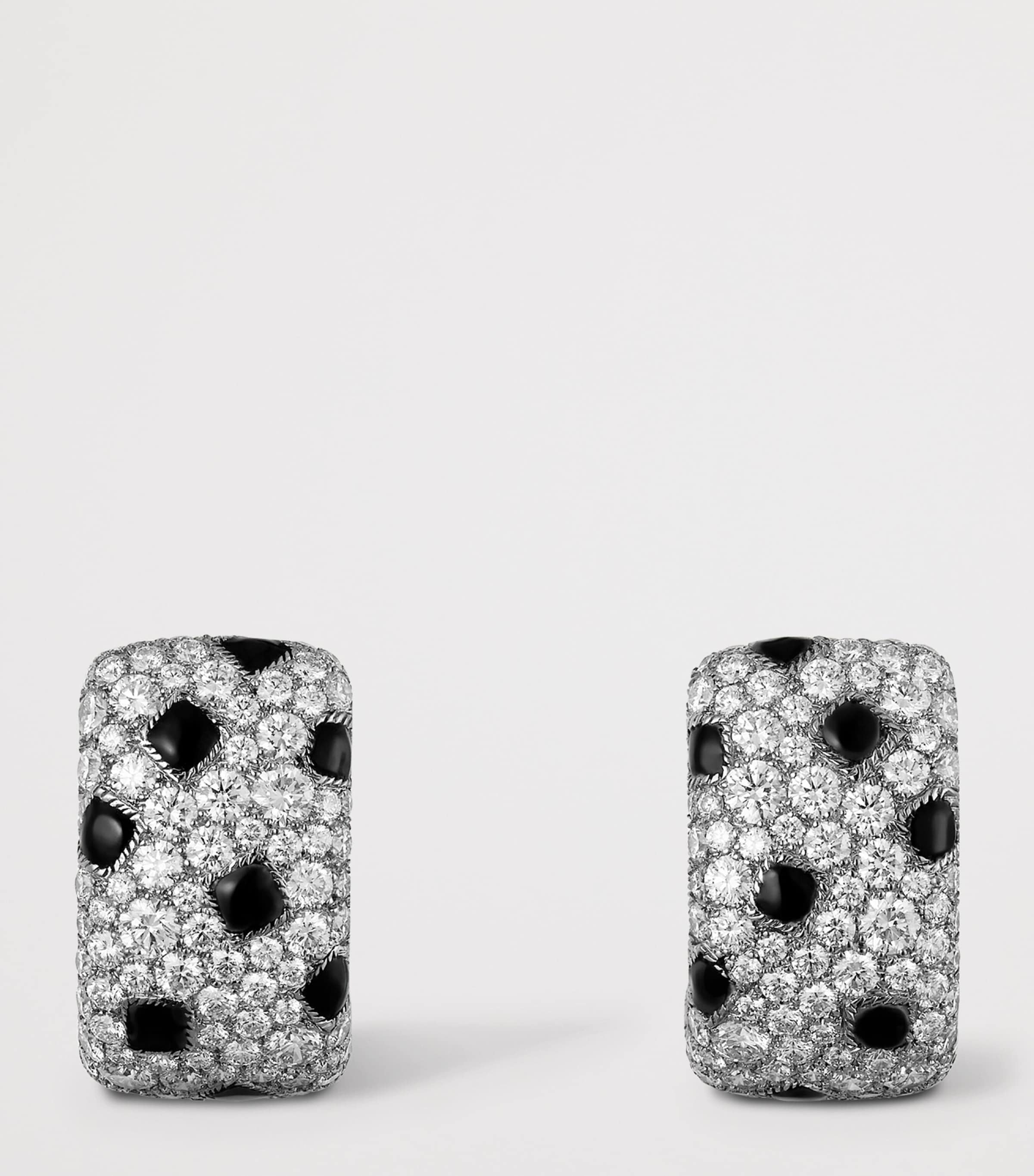 Cartier White Gold and Diamond Panthère de Cartier Earrings White Gold Image 7