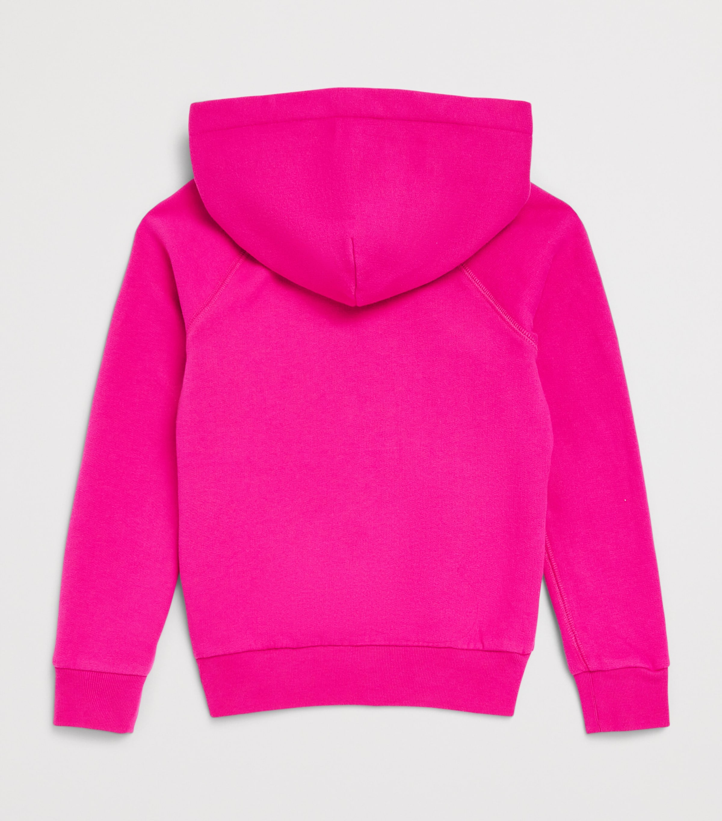 Cotton-Blend Polo Pony Hoodie (7-14 Years) COLGE PINK Image 2