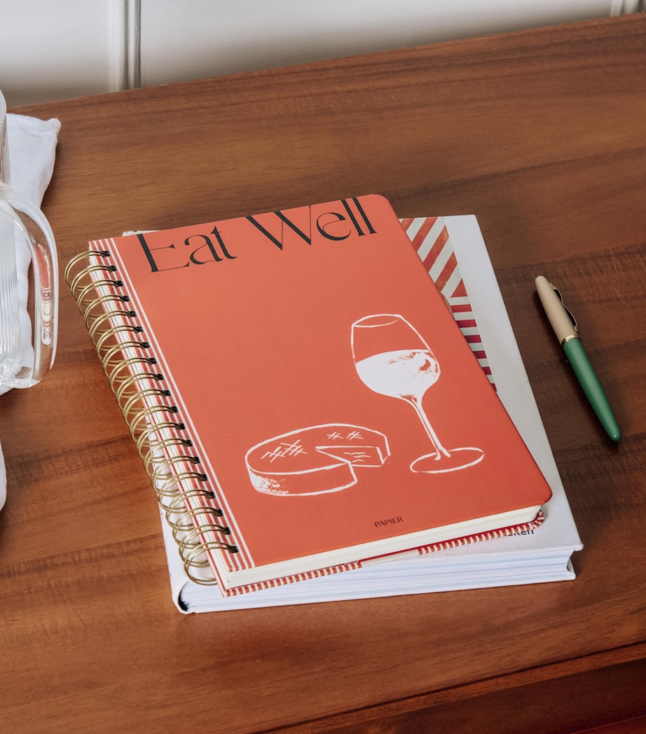 Papier Eat Well Recipe Journal Orange Image 3