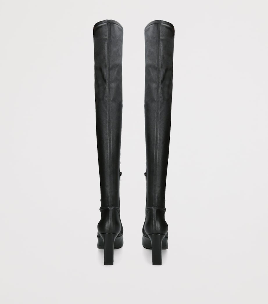 Nappa Over-The-Knee Boots 85 BLACK Image 2
