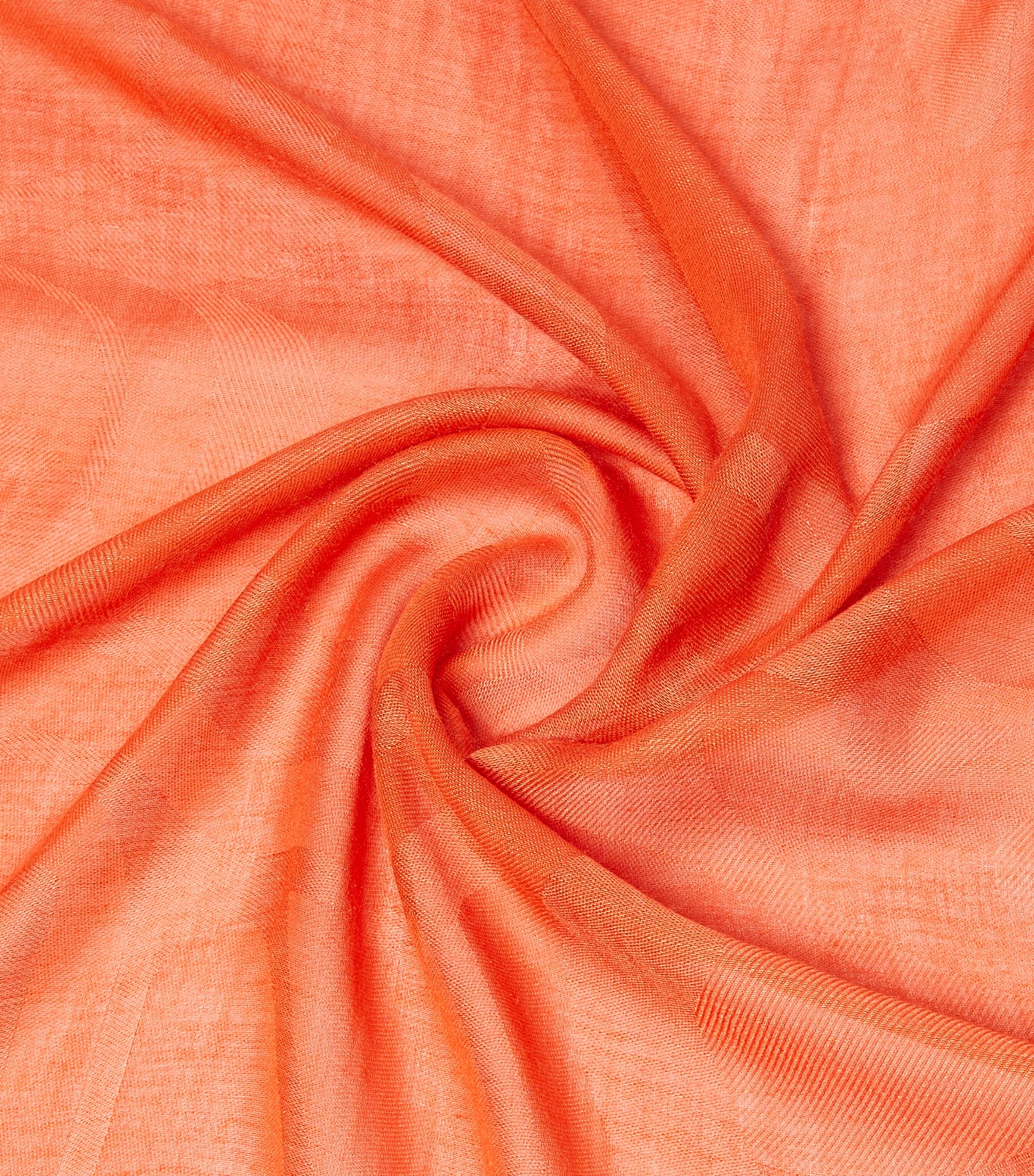 Monogram Square Scarf CORAL Image 3