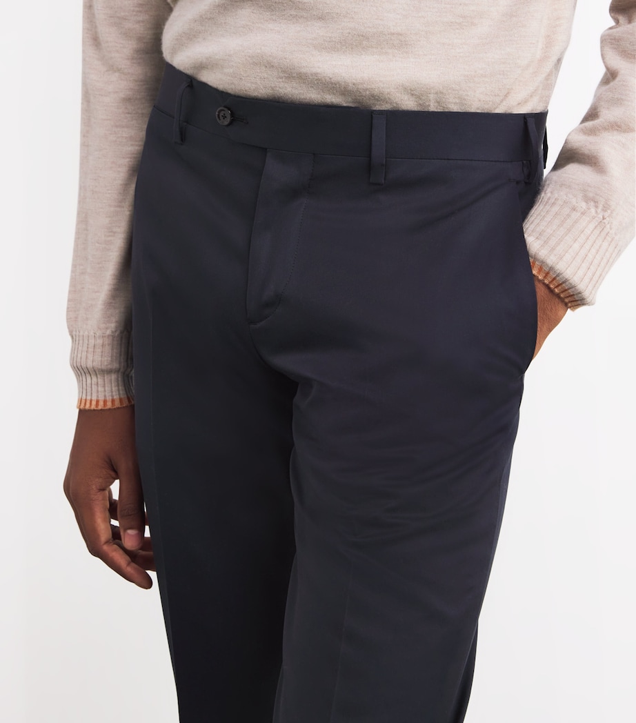 Cotton Drop Reg Trousers 850BL Image 6