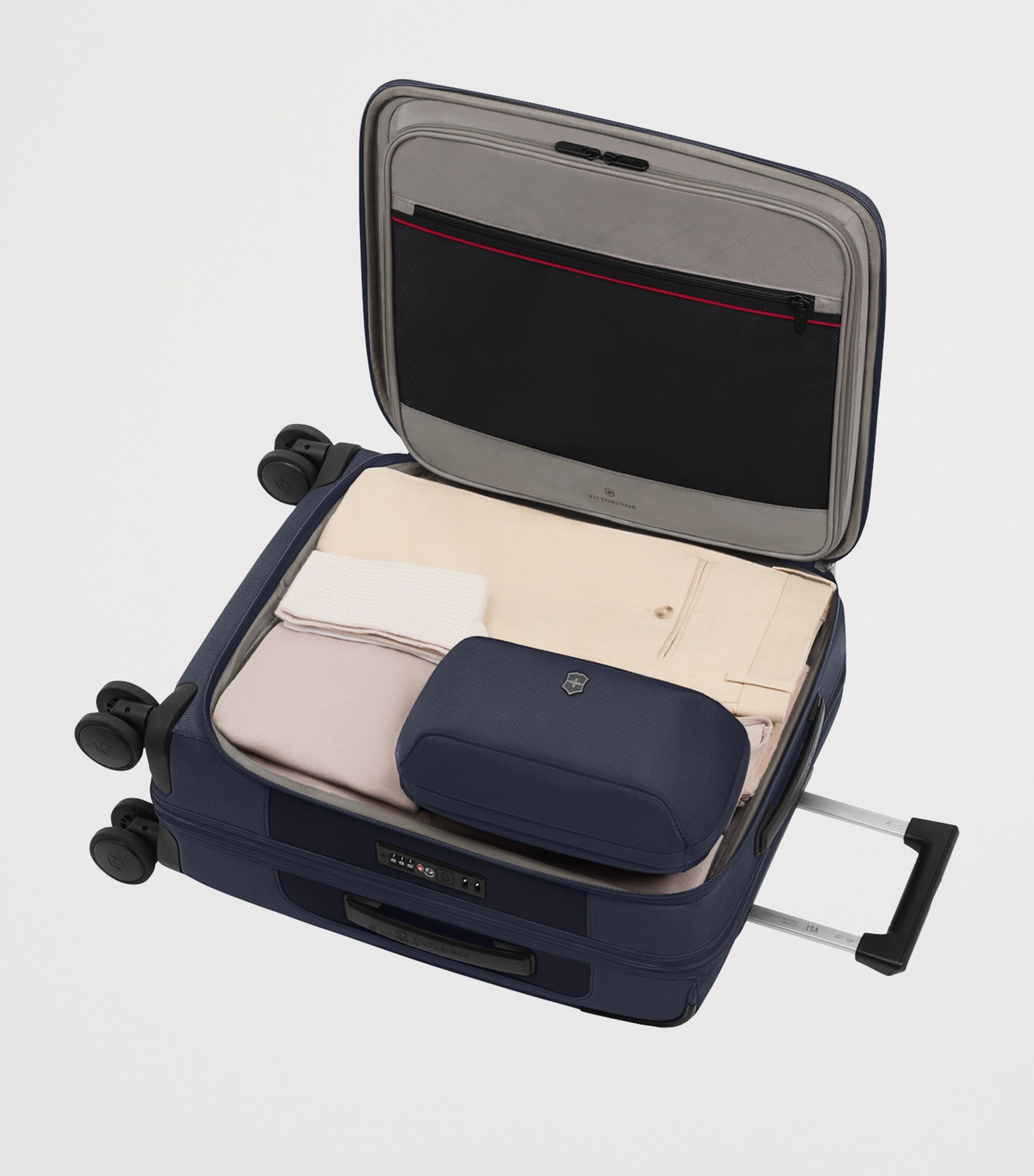 Victorinox Werks 7.0 Global Carry-On Spinner Suitcase (55cm) Navy Blue Image 6