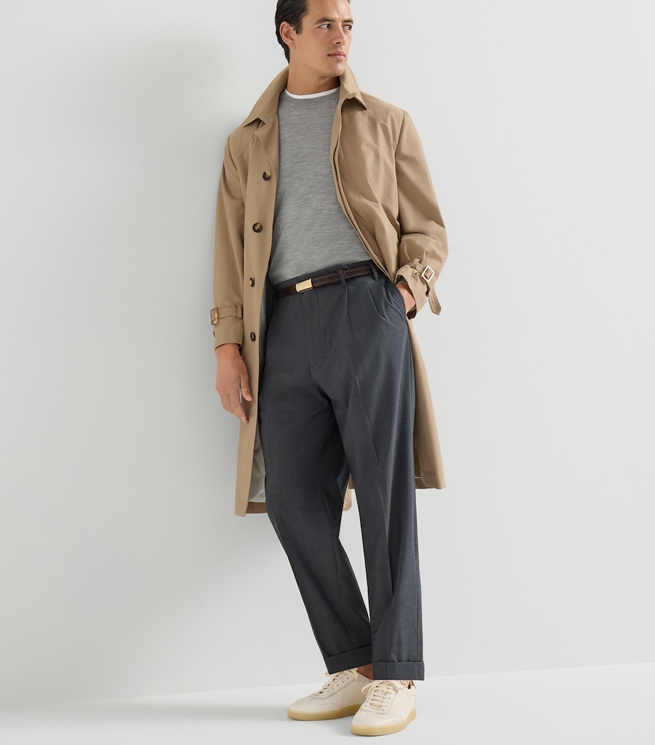 Brunello Cucinelli Deerskin Low-Top Sneakers Image 2