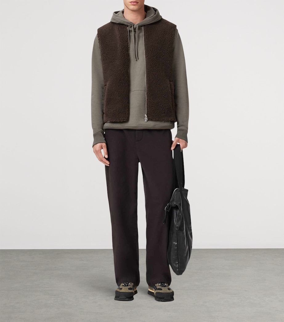 Organic Cotton Redact Hoodie FOREST GREEN Image 4