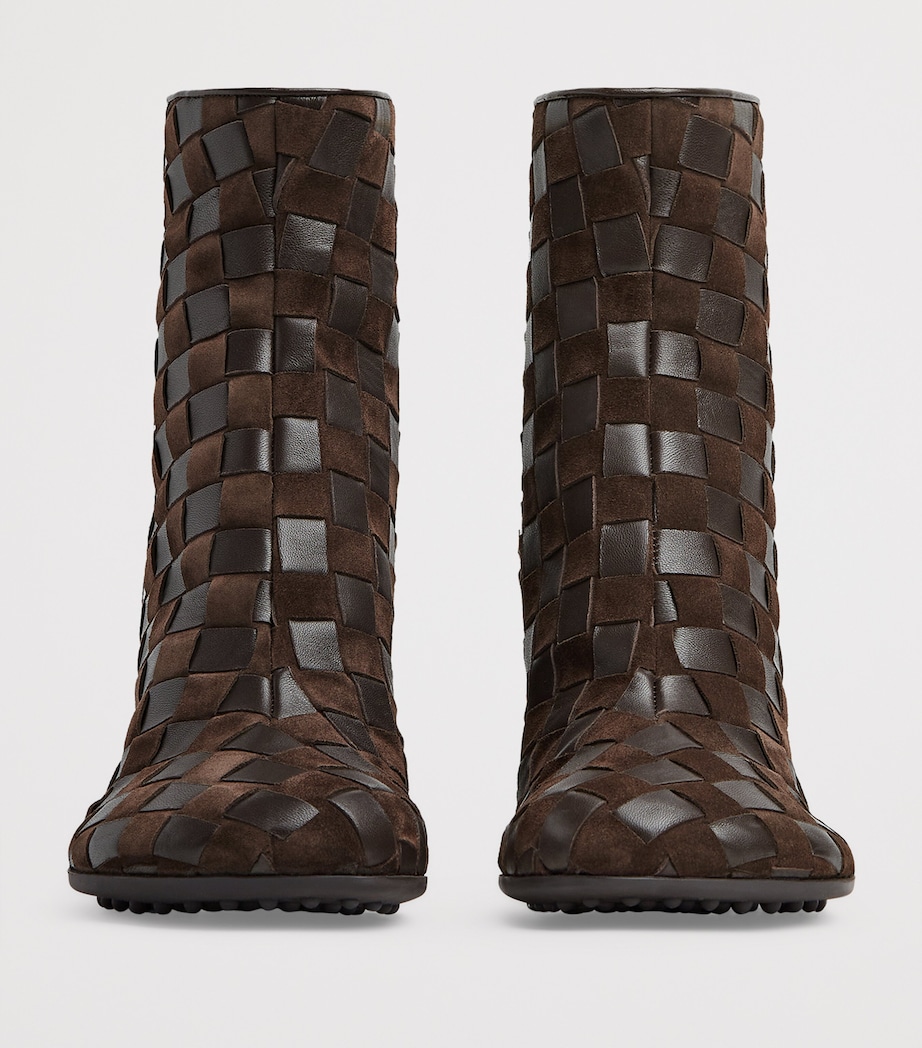 Leather Atomic Ankle Boots 75 2113 Image 5