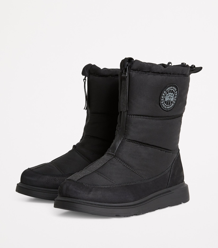 Padded Crofton Fold-Over Boots BLACK 61 Image 3